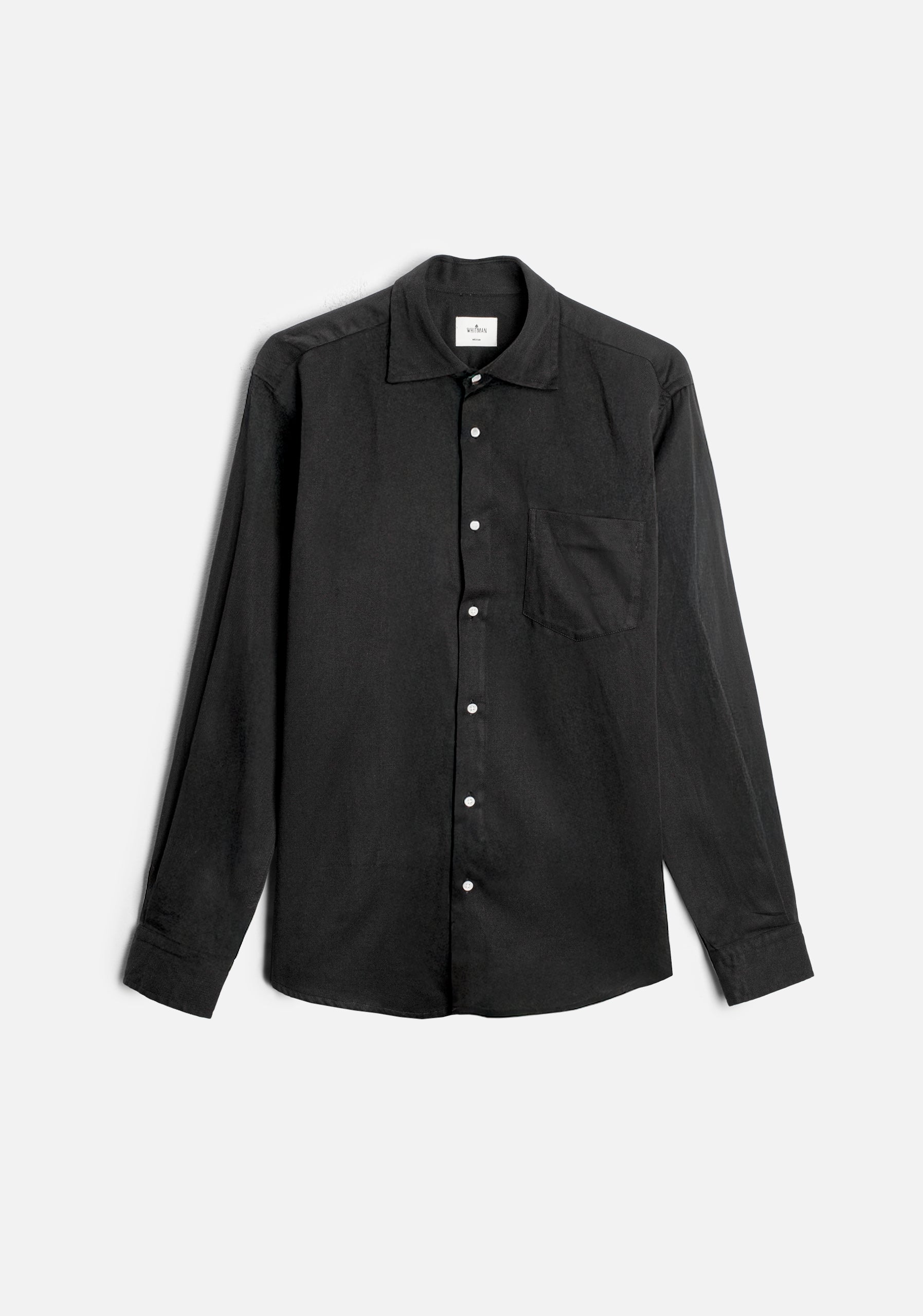 Camisa H CI Hamilton Tencel Negro