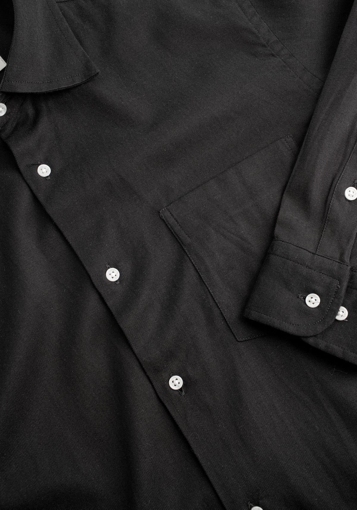 Camisa H CI Hamilton Tencel Negro