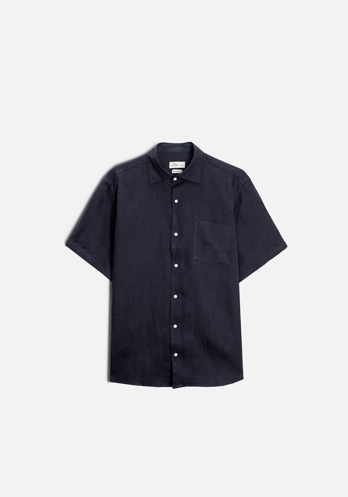 Camisa H CI Harlem Lino Azul Osc-1