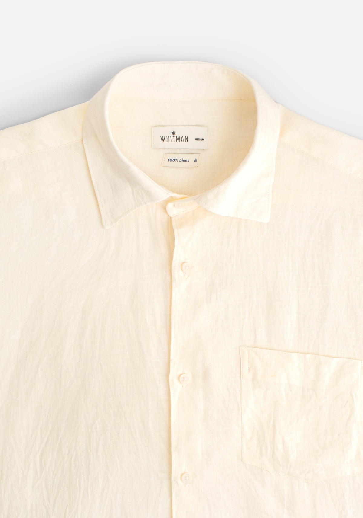 Camisa H CI Harlem Lino Marfil-2
