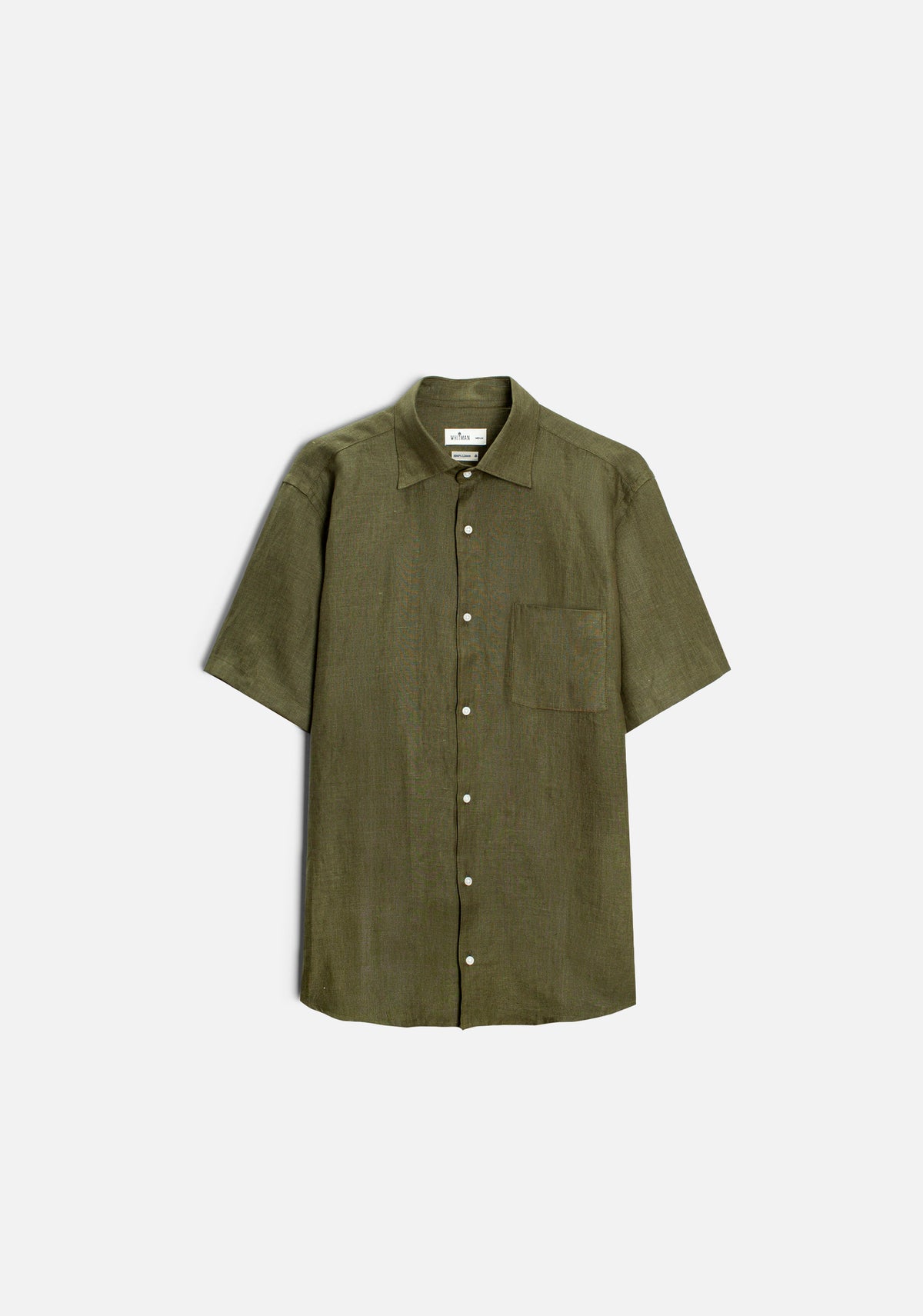 Camisa H CI Harlem Lino Verde Olive-1