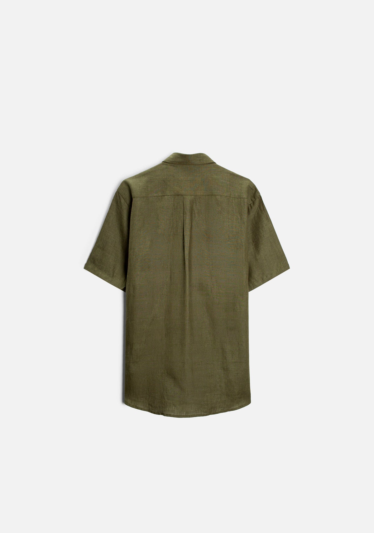 Camisa H CI Harlem Lino Verde Olive-3