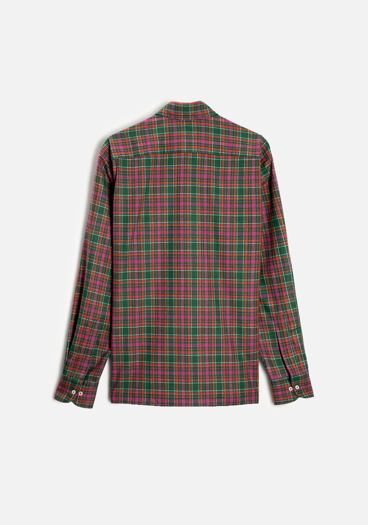 Camisa H CI Jamaica Cuadros Verdes