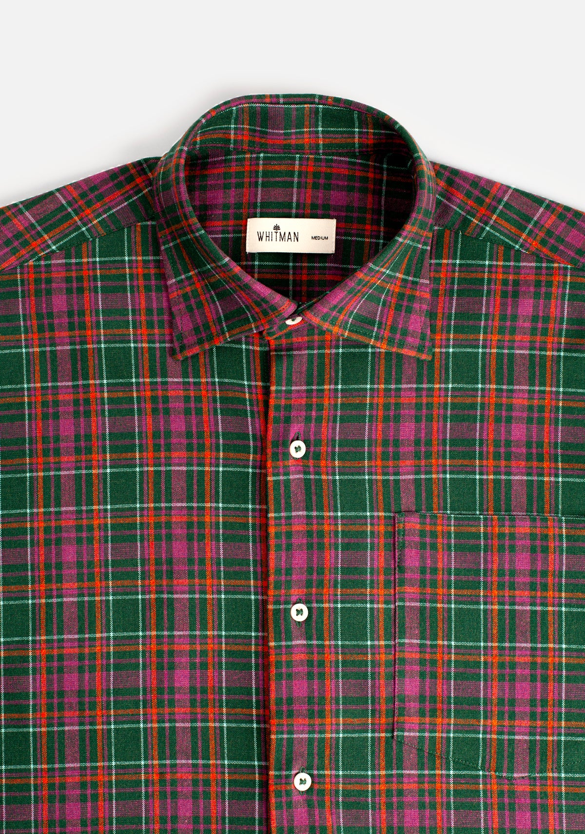 Camisa H CI Jamaica Cuadros Verdes