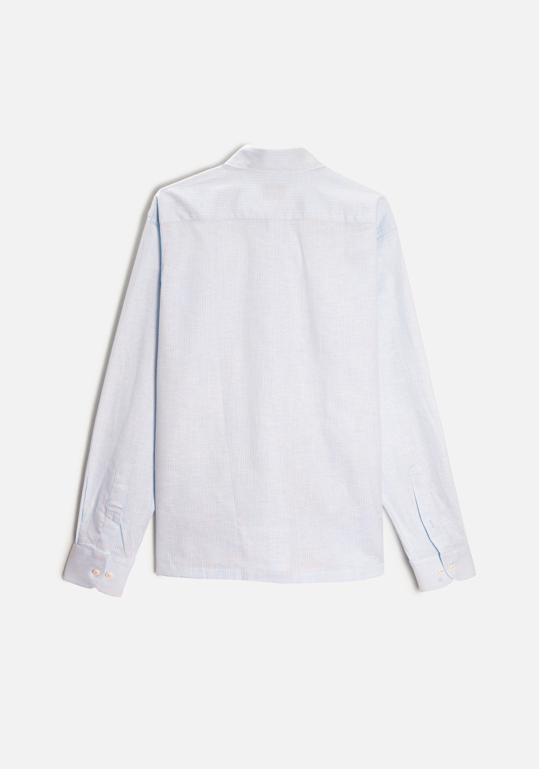 Camisa H CI Jamaica Rayas Delg Azul Claro