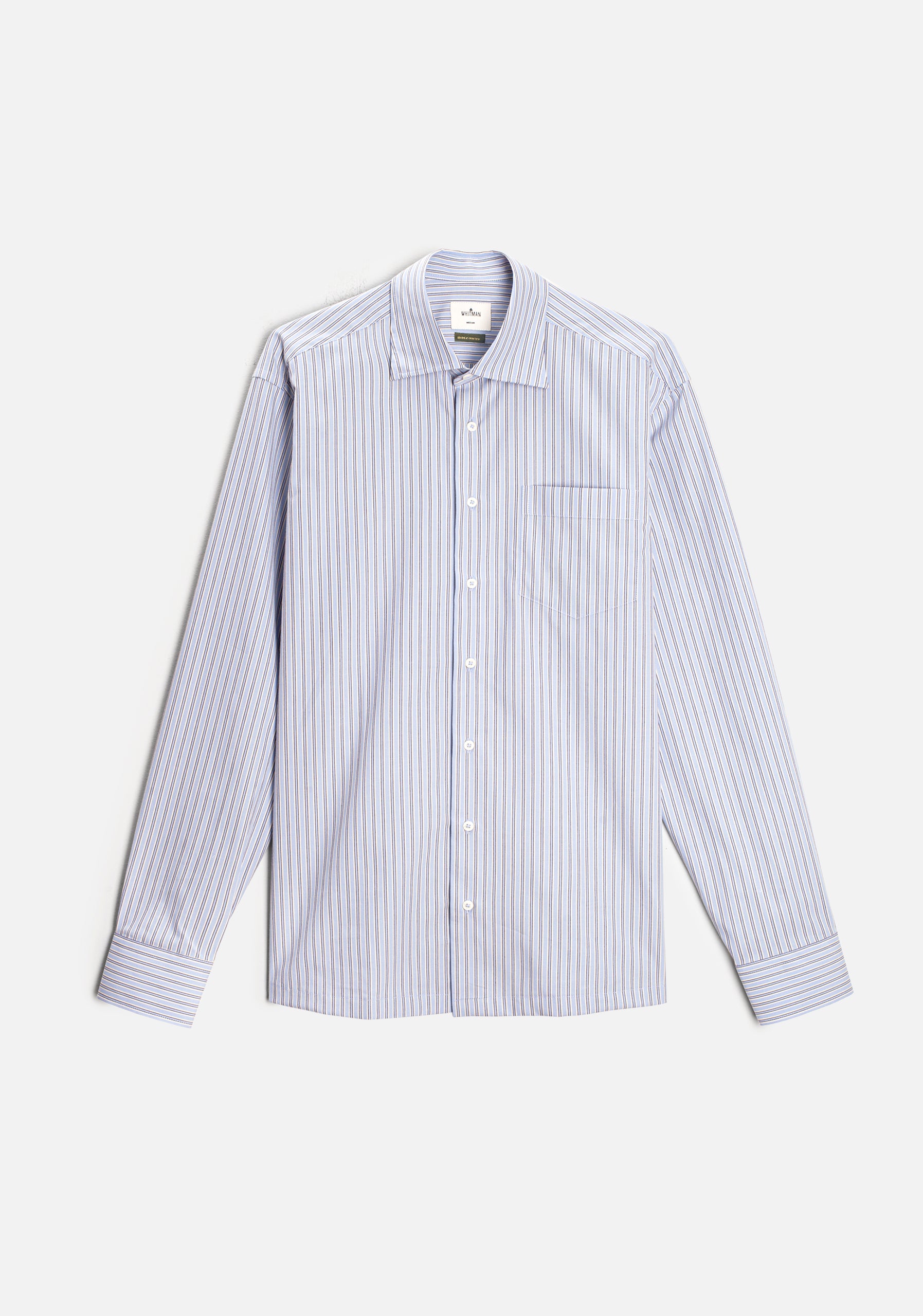 Camisa H CI Jamaica Rayas Grd Azul Claro