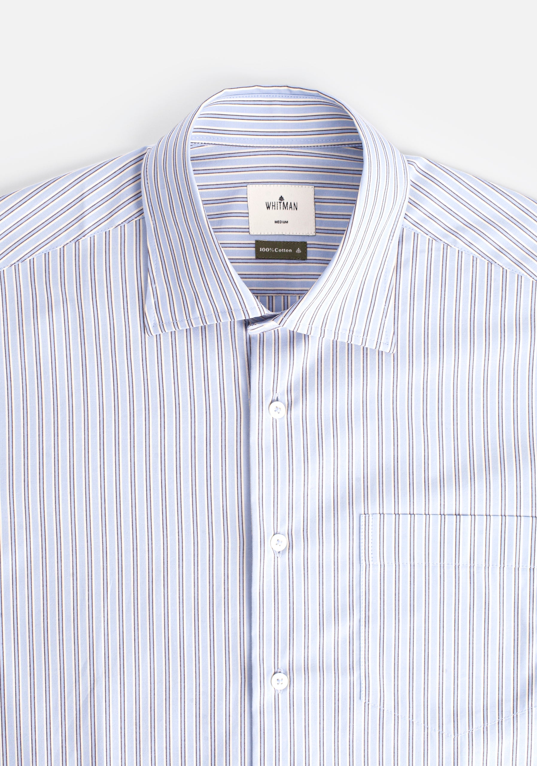 Camisa H CI Jamaica Rayas Grd Azul Claro