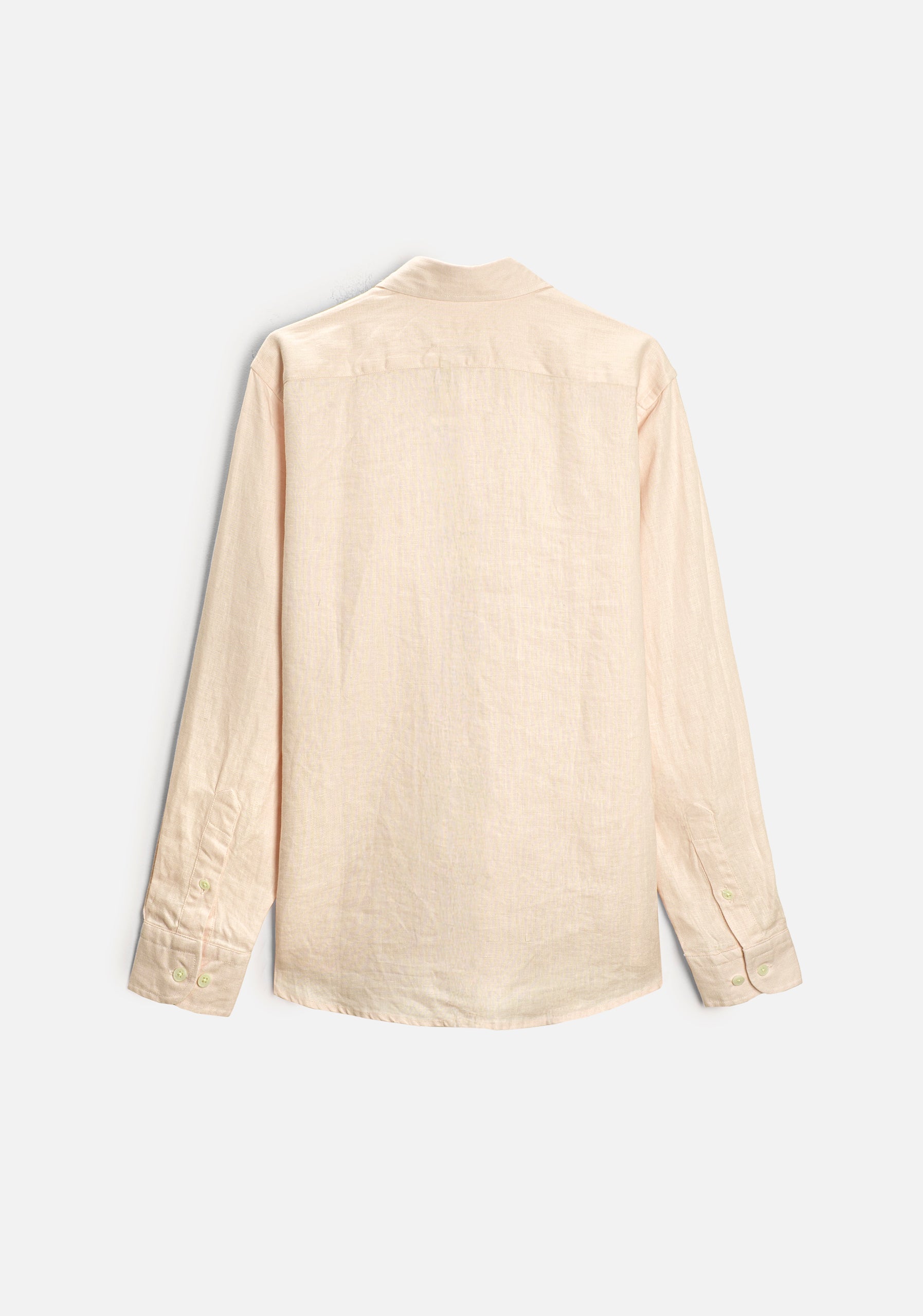 Camisa H CI Lino Unicolor Bols Avena