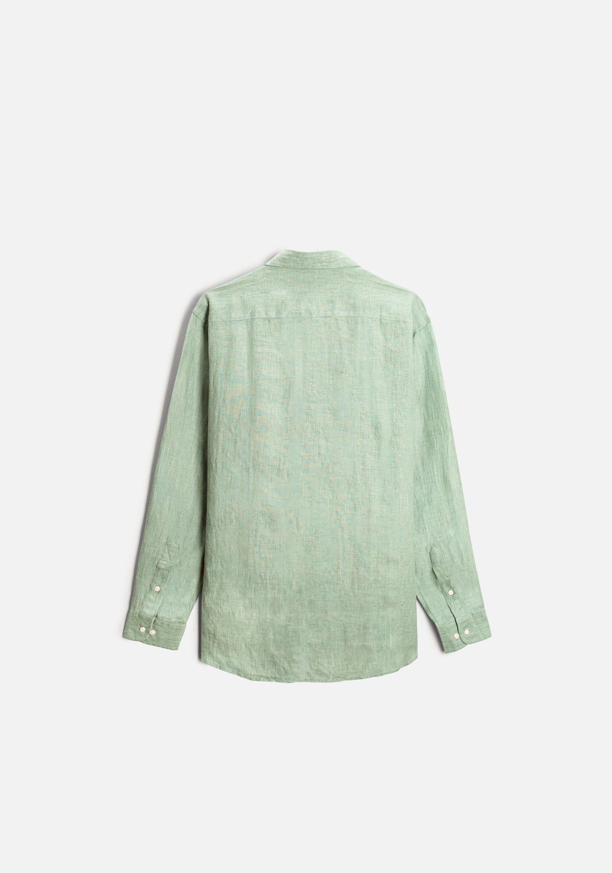 Camisa H CI Lino L-Atn Verde Med-4
