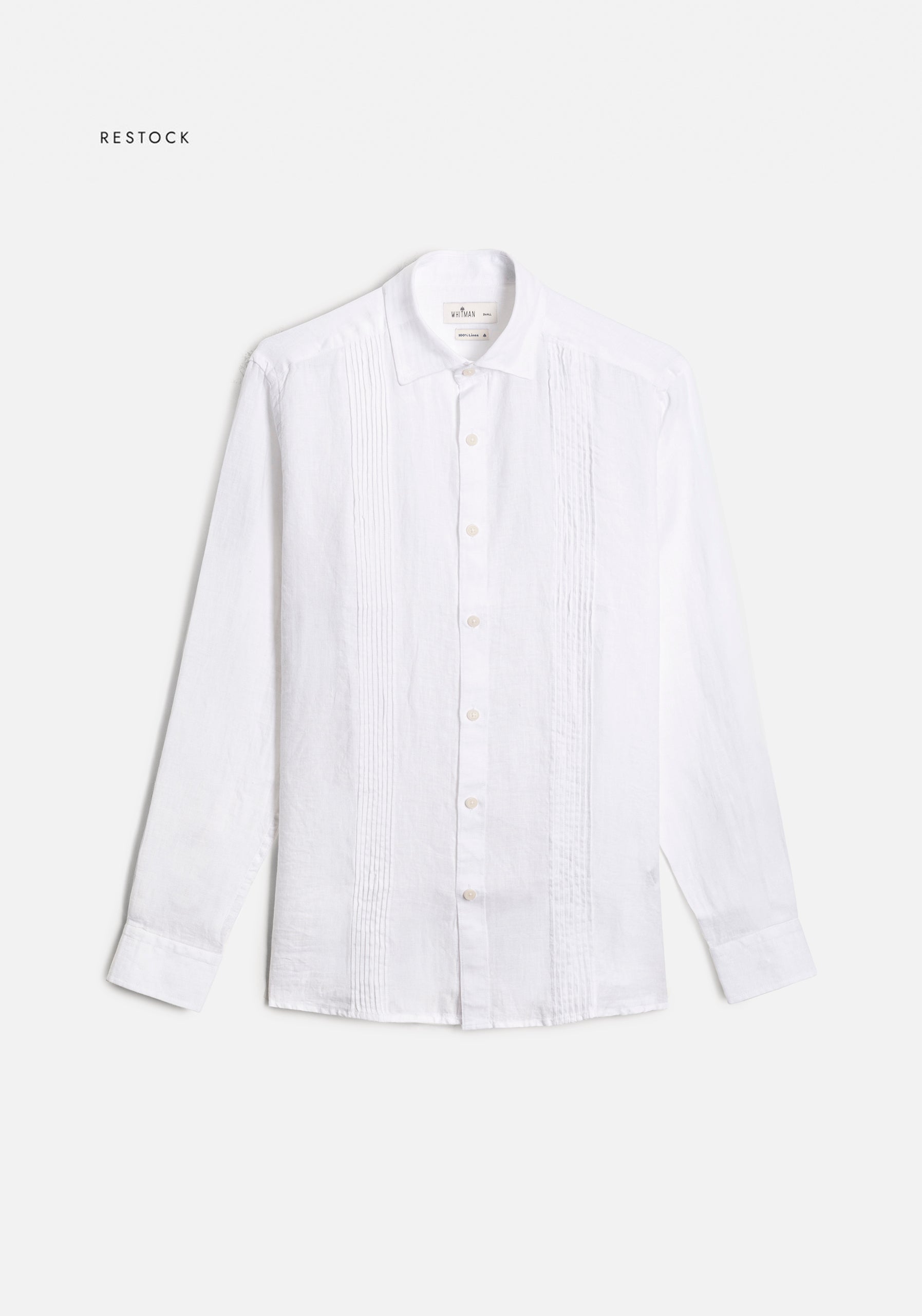 Camisa H Cachao Guayabera Blanco