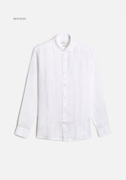 Camisa H Cachao Guayabera Blanco