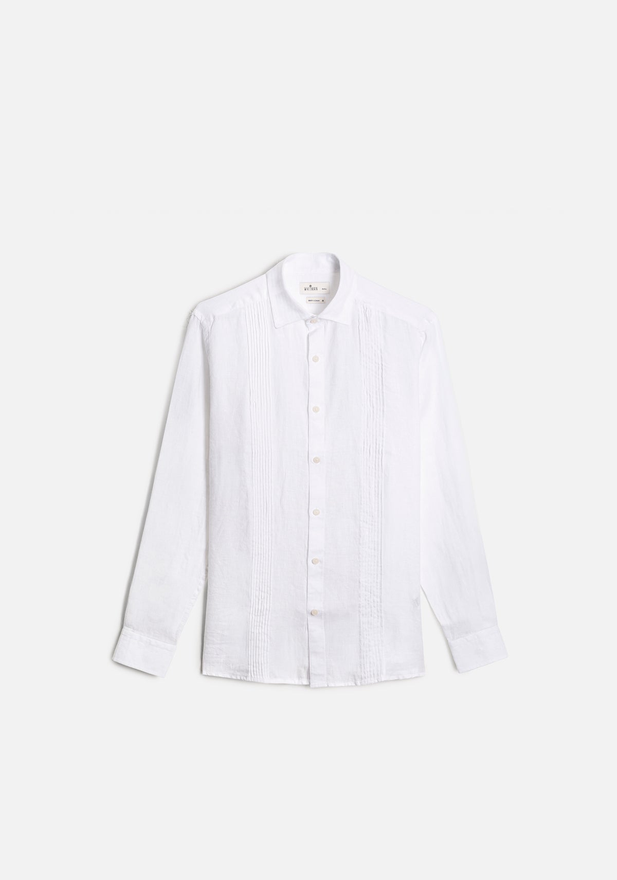 Camisa H Cachao Guayabera Blanco
