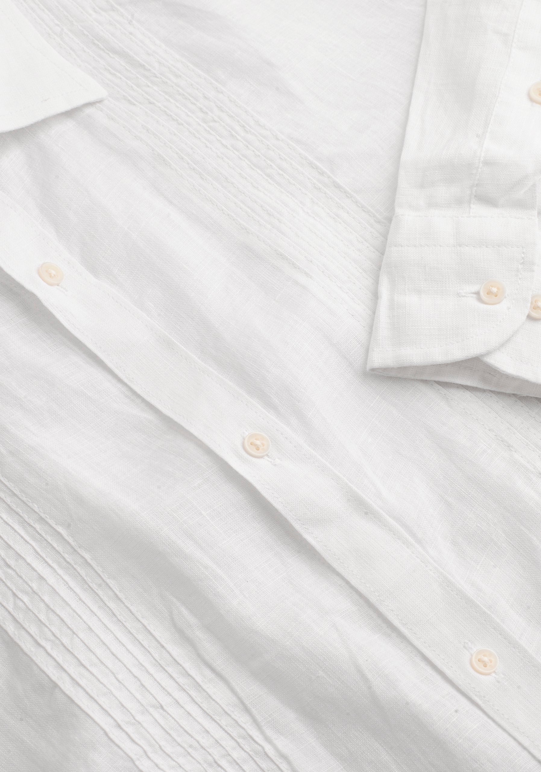 Camisa H Cachao Guayabera Blanco-3
