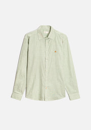 Camisa H CI Cuadros L-Ter Verde Med