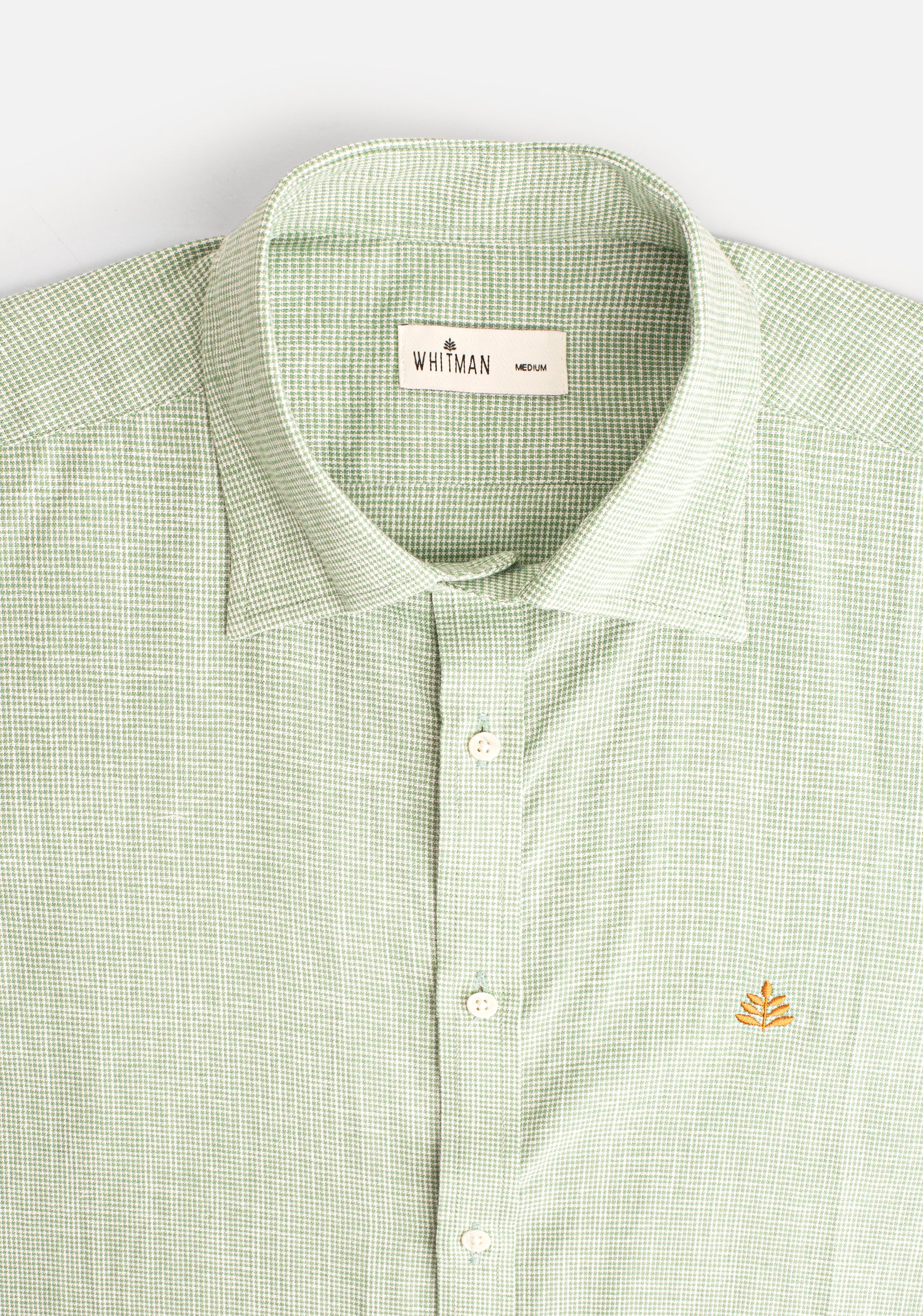 Camisa H CI Cuadros L-Ter Verde Med