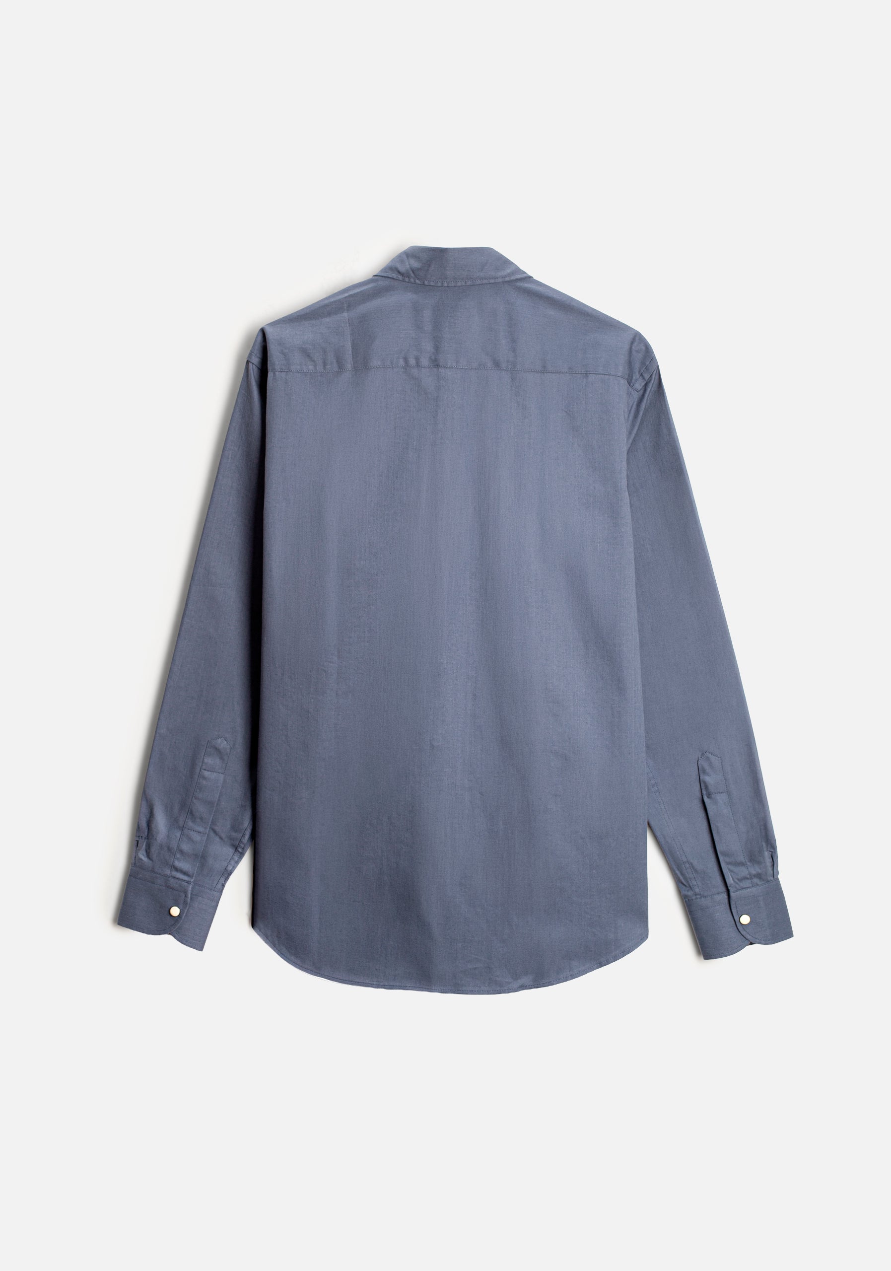 Camisa H Desert Bols Azul Med