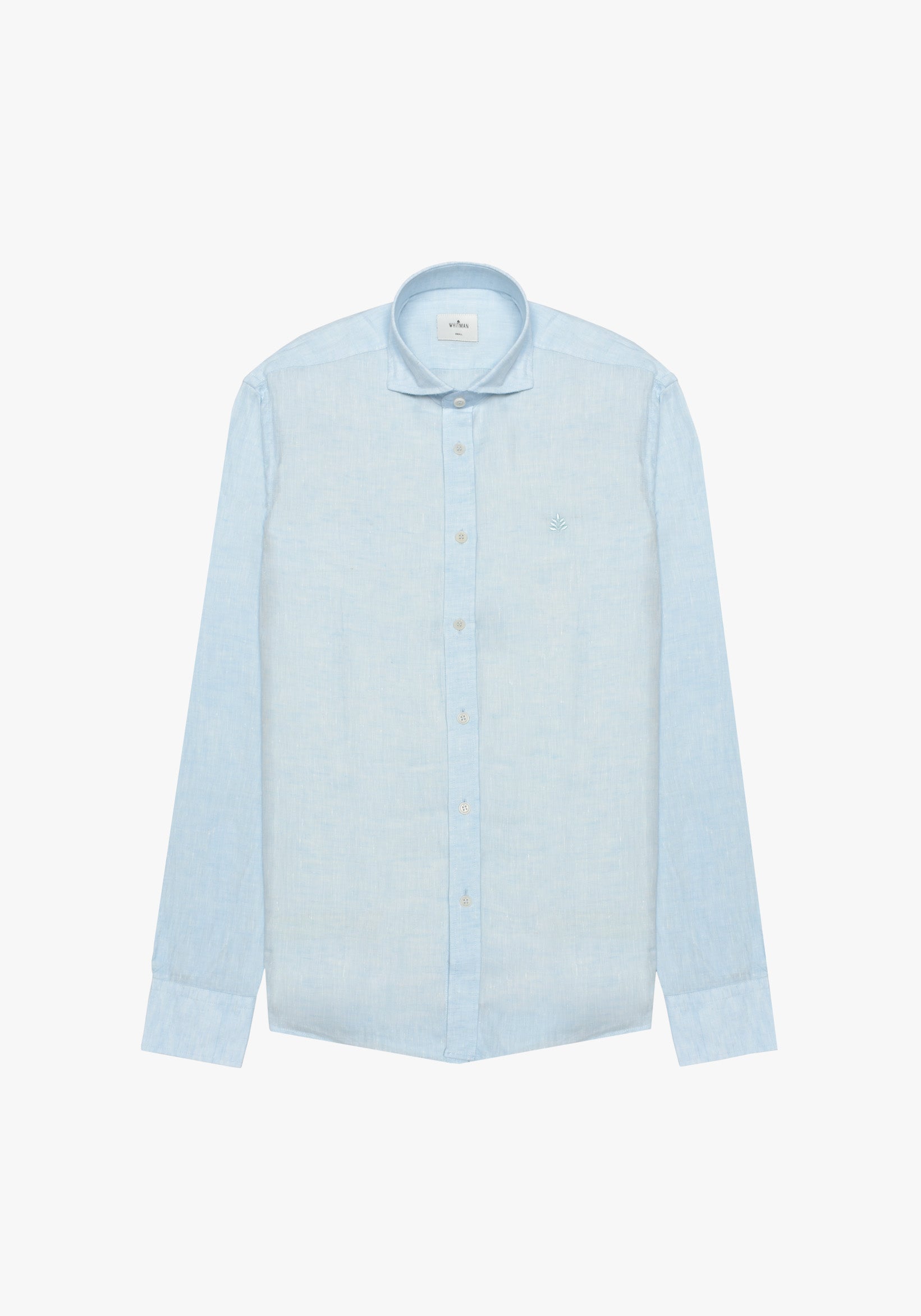 Camisa Lino Cf Azul Celeste L-Atn