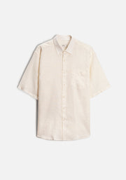 Camisa H Harlem Unicolor Marfil
