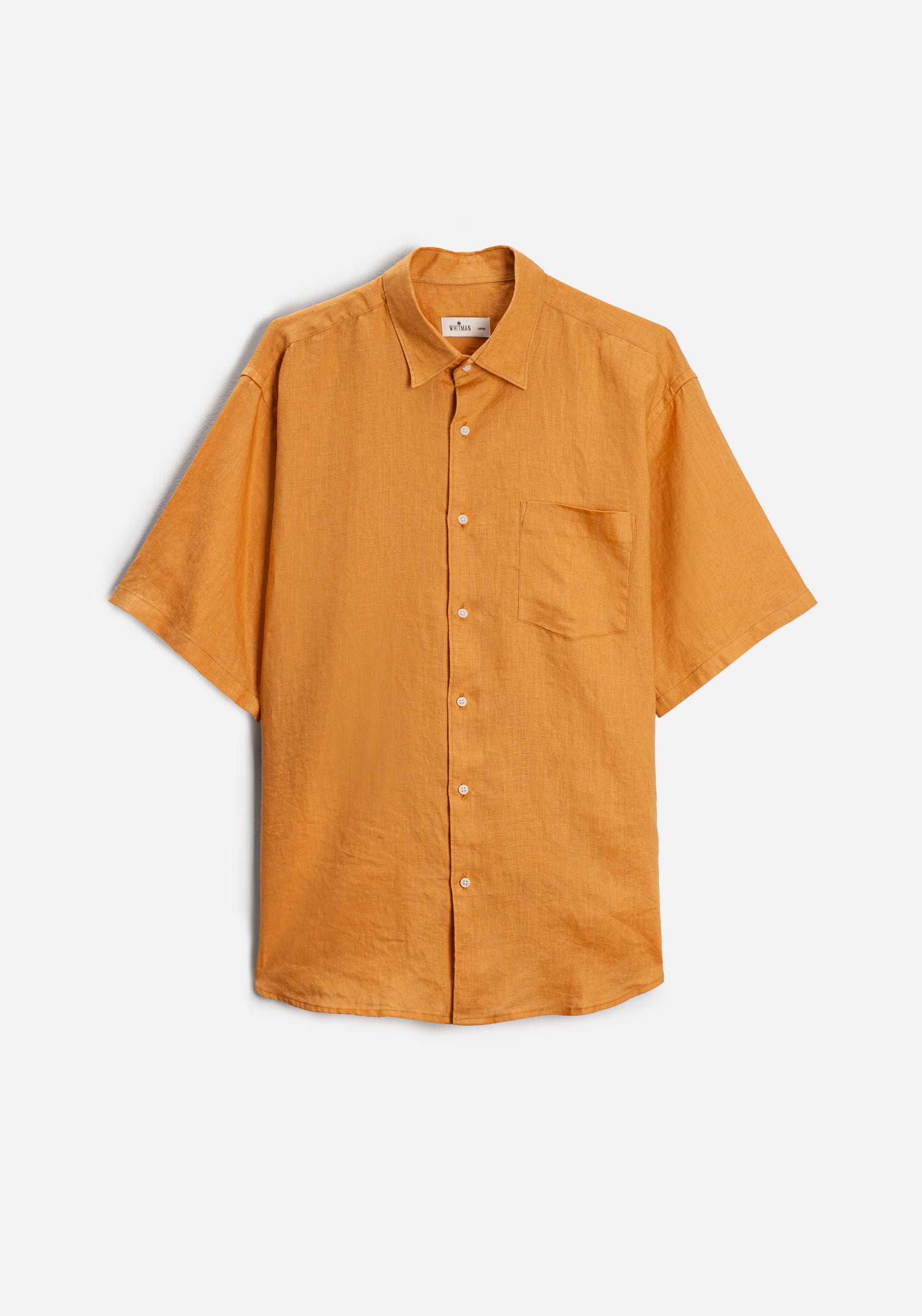 Camisa Lino Cf Harlem Ocre