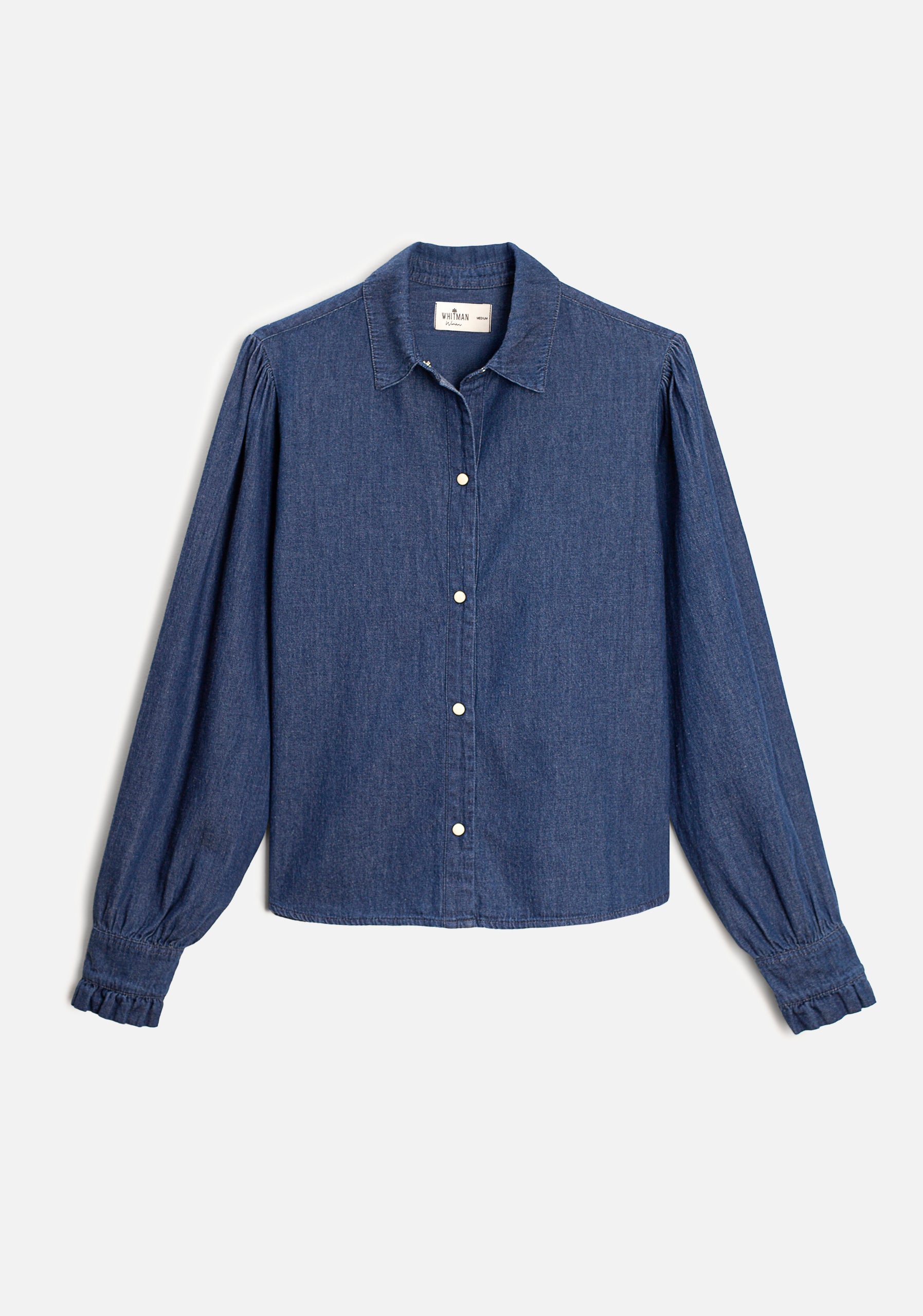 Camisa M Adria Indigo Azul Oscuro