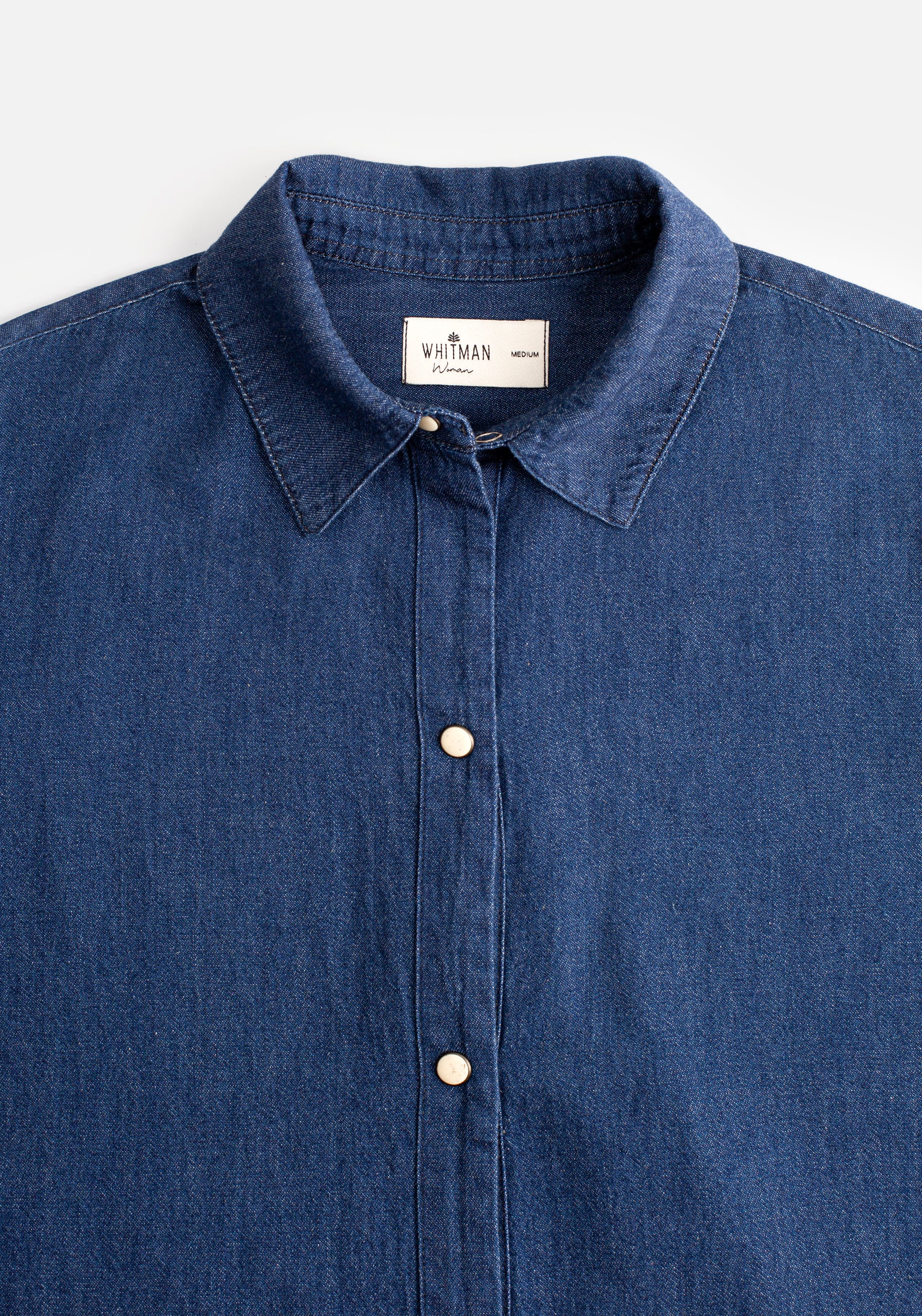 Camisa M Adria Indigo Azul Oscuro