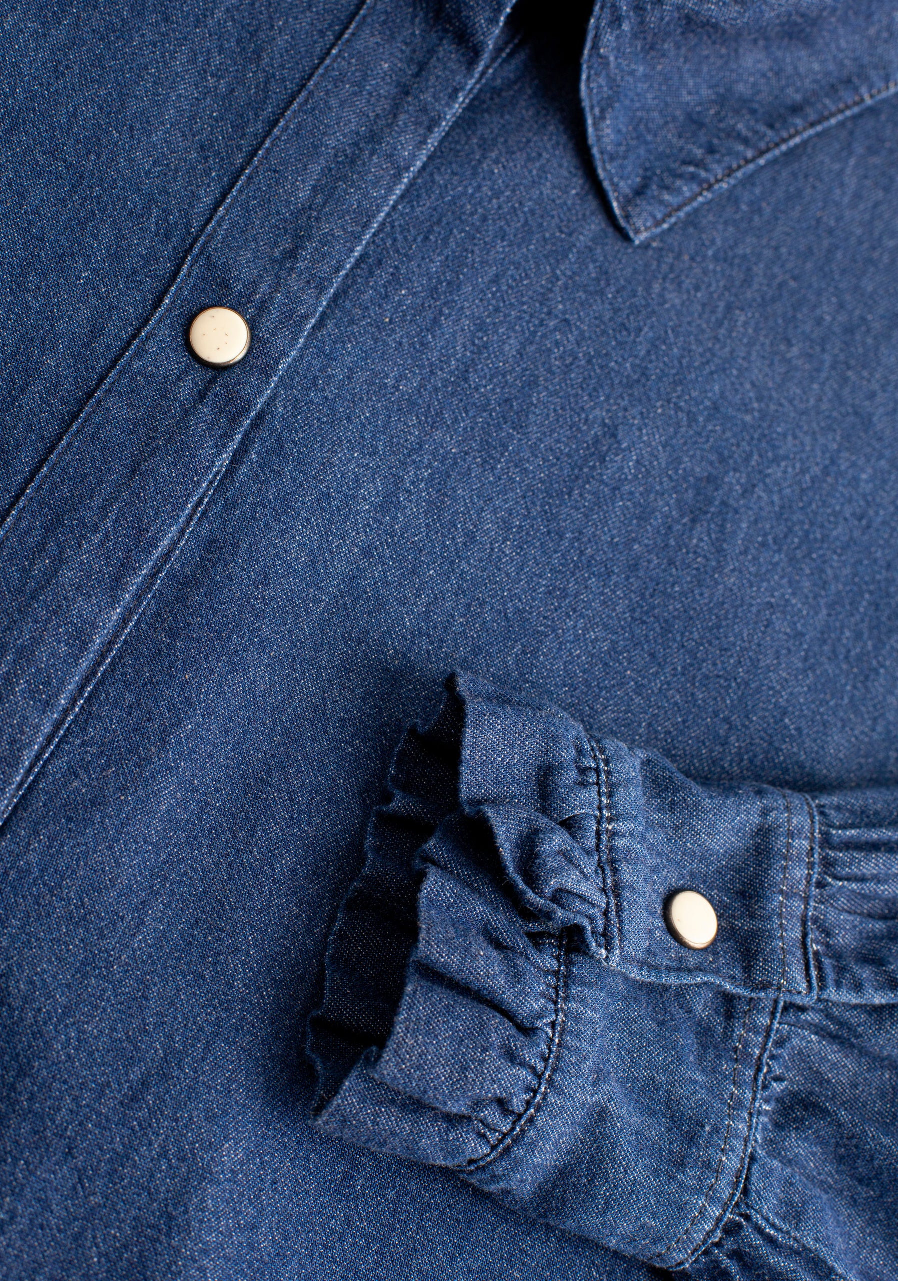 Camisa M Adria Indigo Azul Oscuro