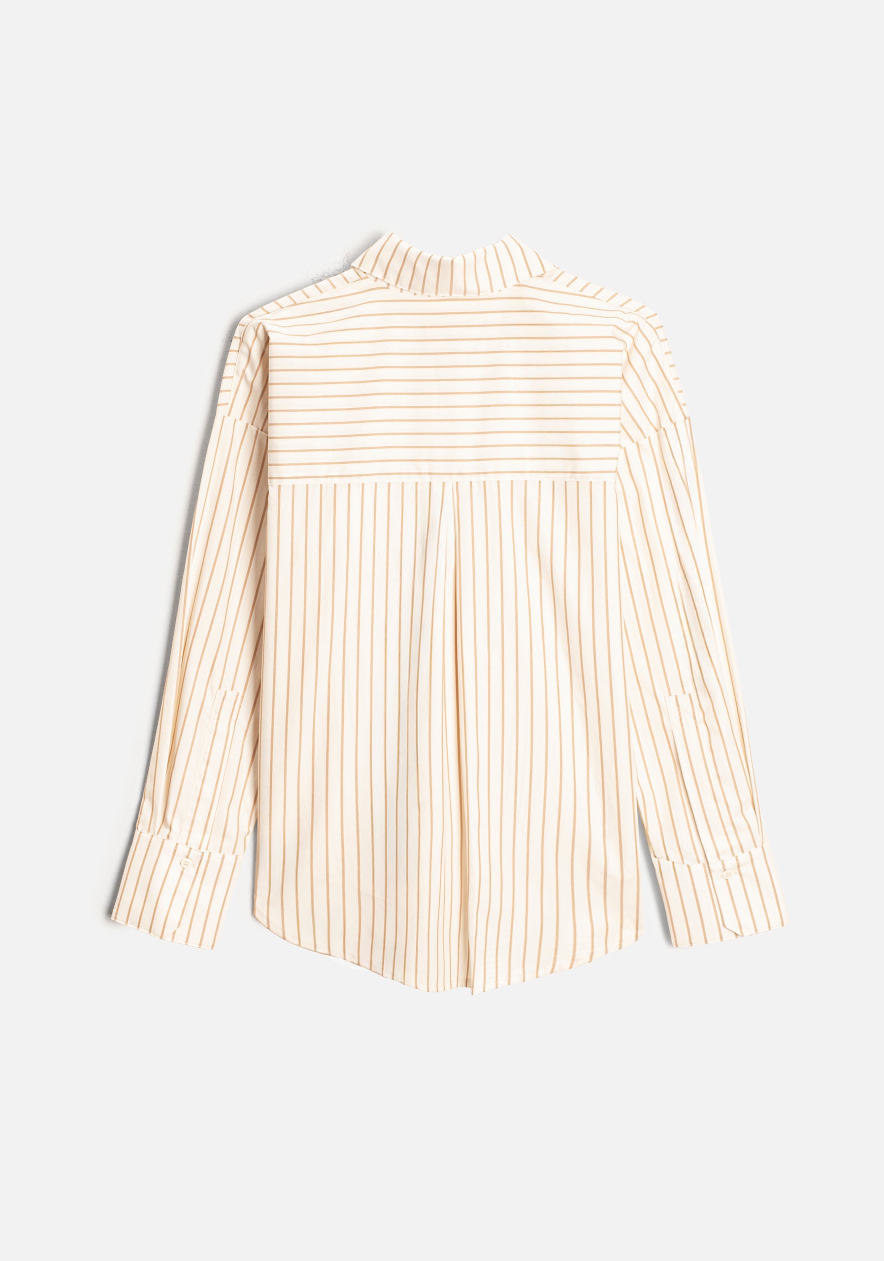 Camisa M Antonella Rayas Marfil - Taupe