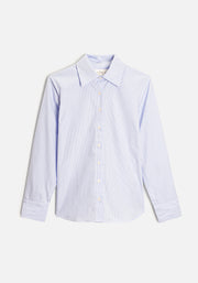 Camisa M Isabella Rayas Azul Claro
