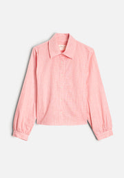 Camisa M Marianne Cuadros Rosado