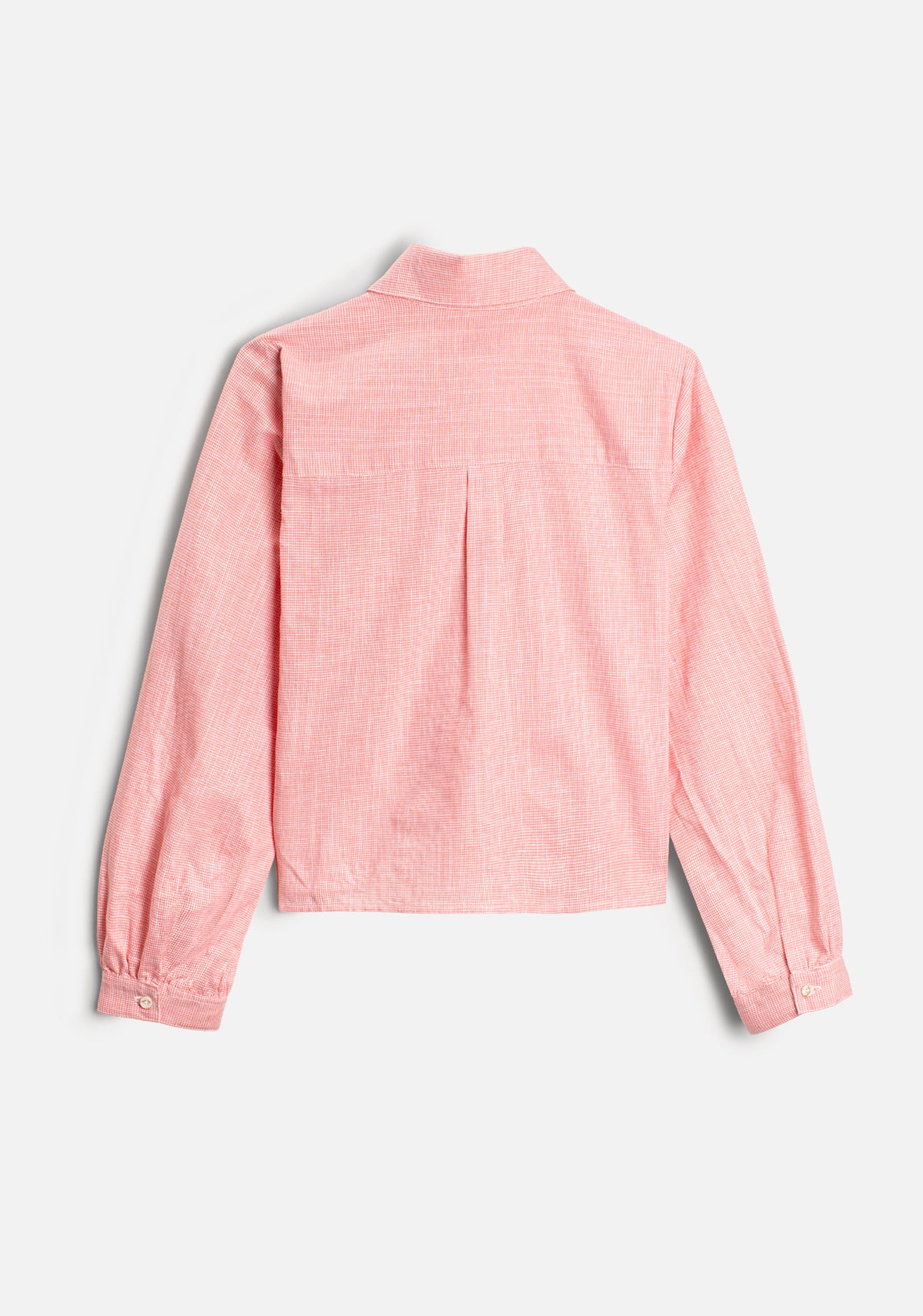 Camisa M Marianne Cuadros Rosado