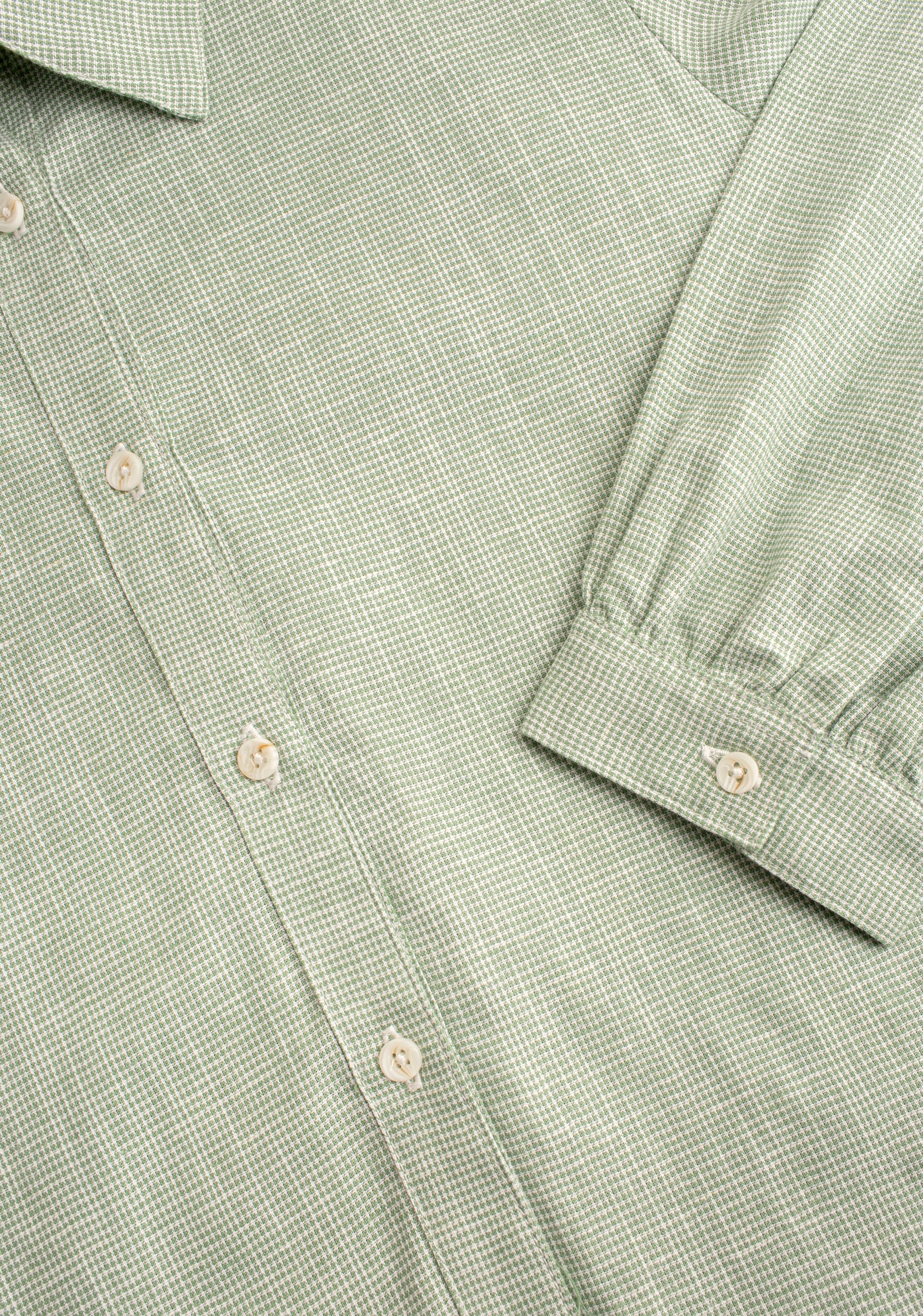 Camisa M Marianne Cuadros Verde Med