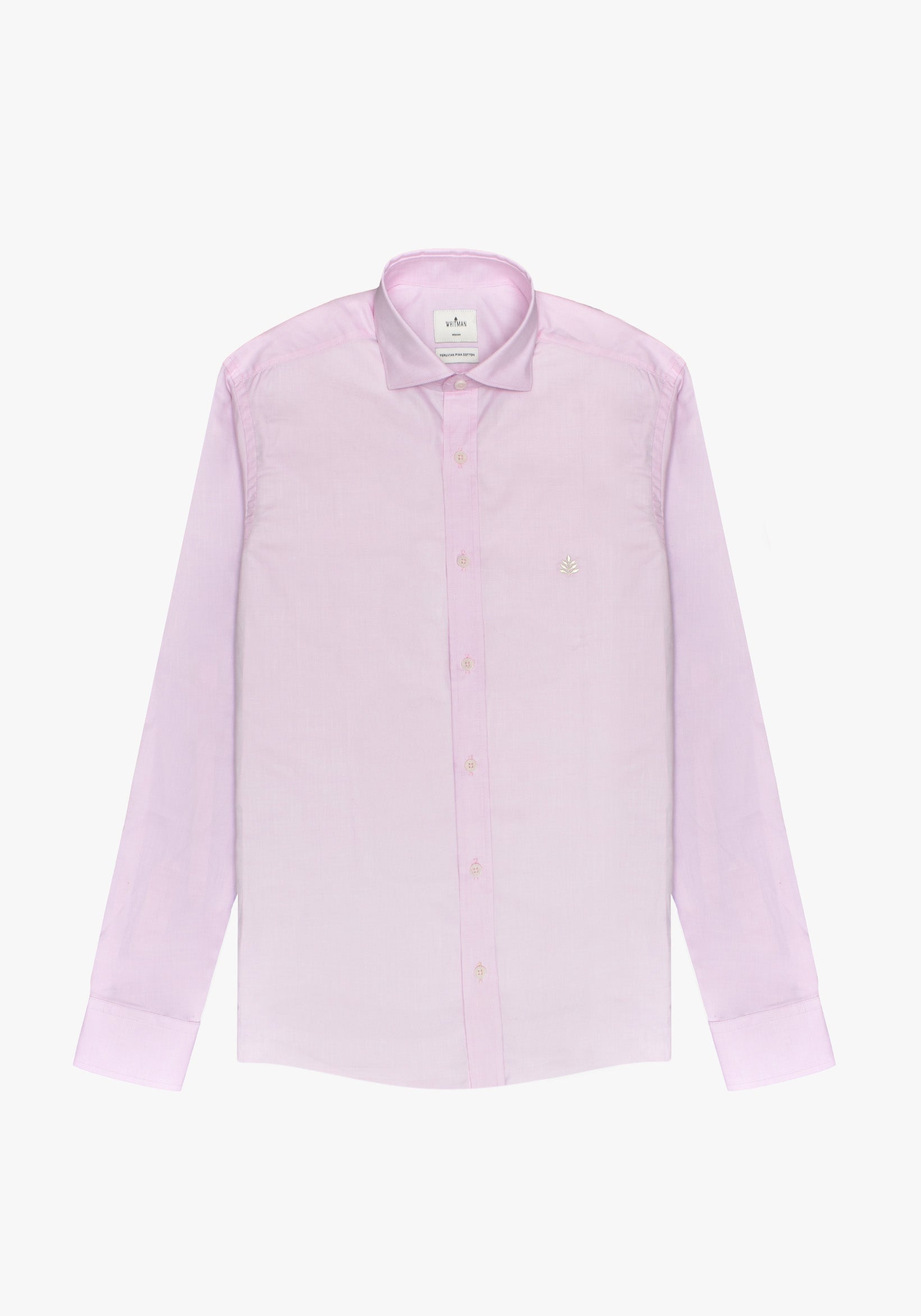 Camisa Rosada Cuello Francés L-Mar