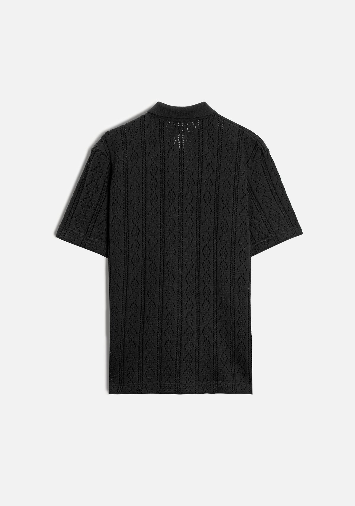 Camisa H Tejida Thomson Negro