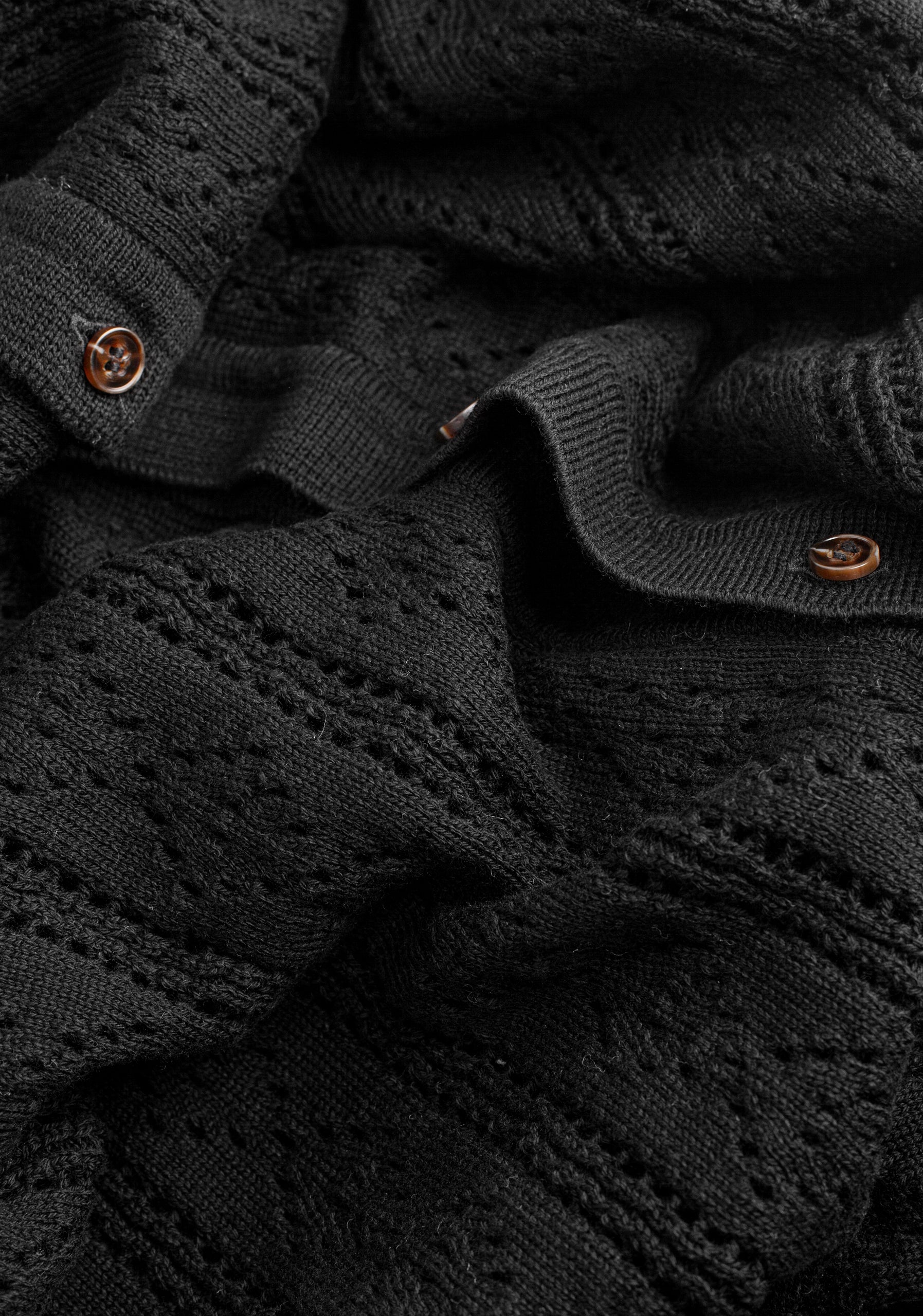 Camisa H Tejida Thomson Negro