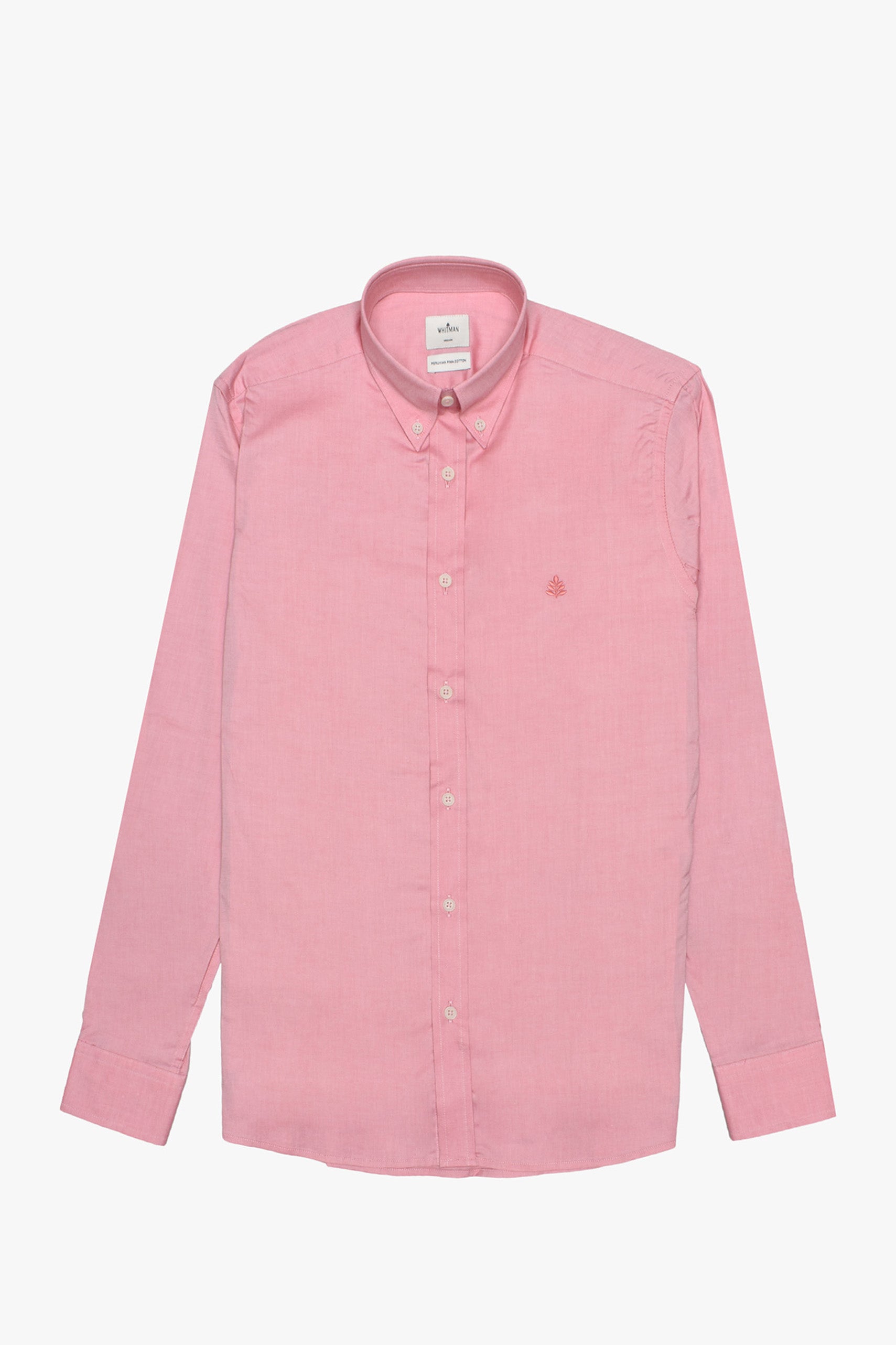 Camisa Salmon Cuello Button Down L-Atn