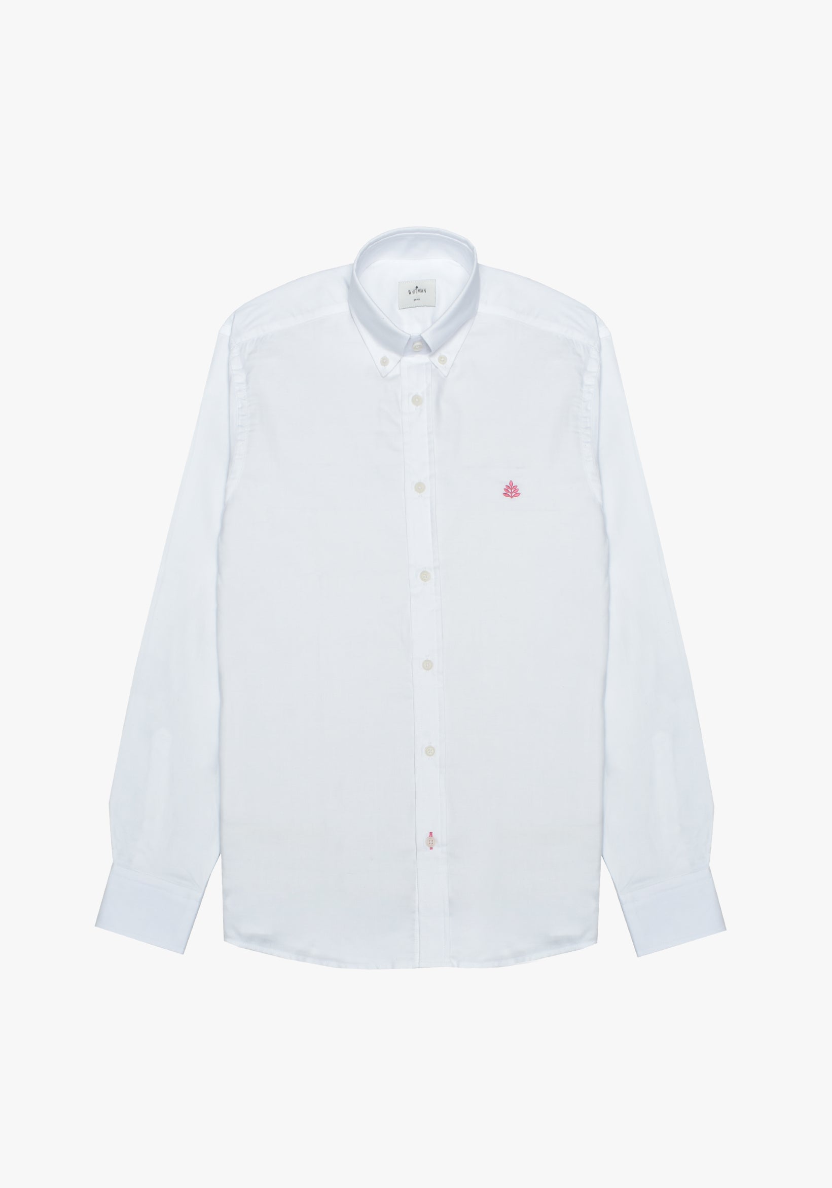 Camisa Whitman Blanca Cuello Button Down