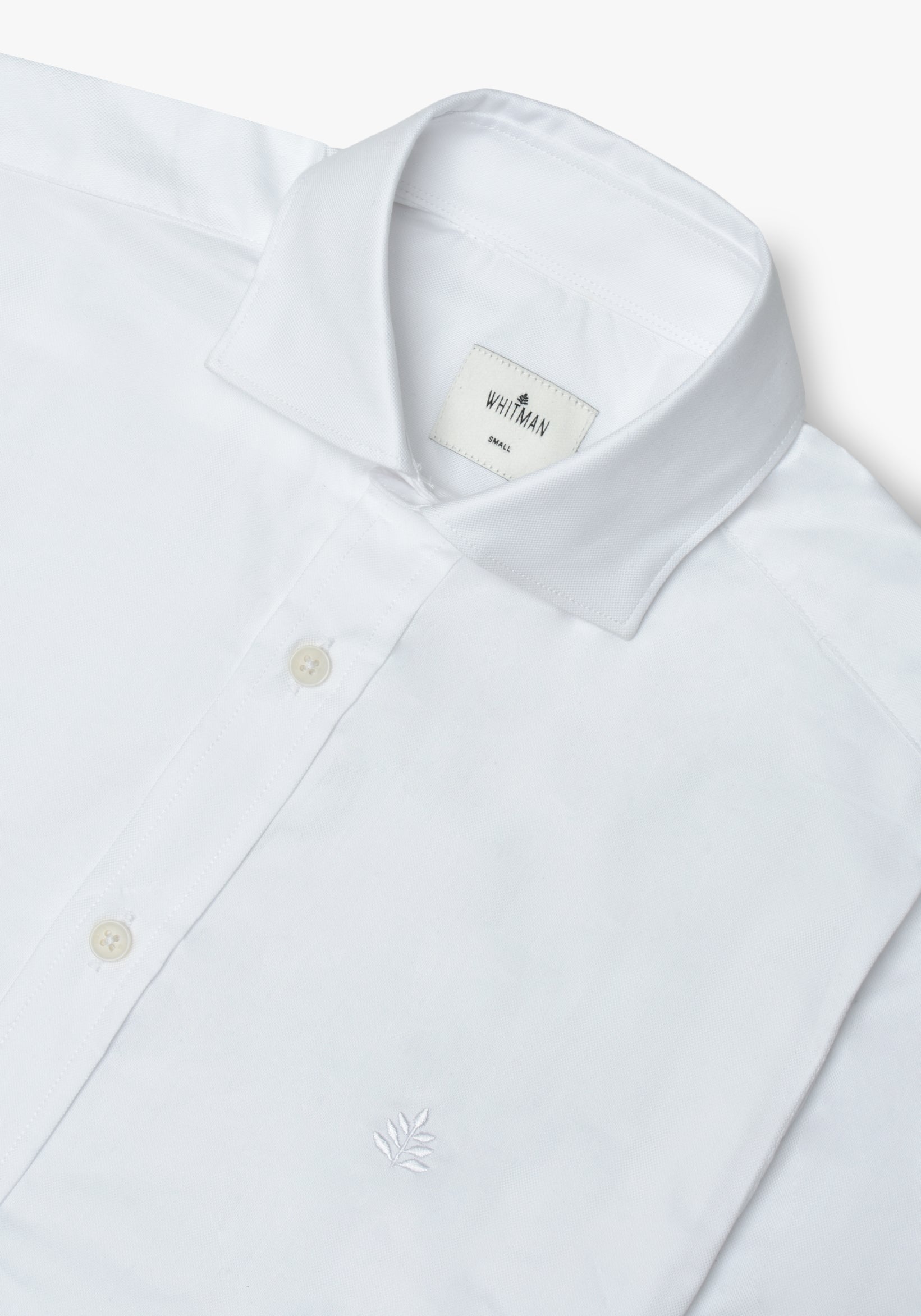 Camisa Whitman Blanca Cuello Francés