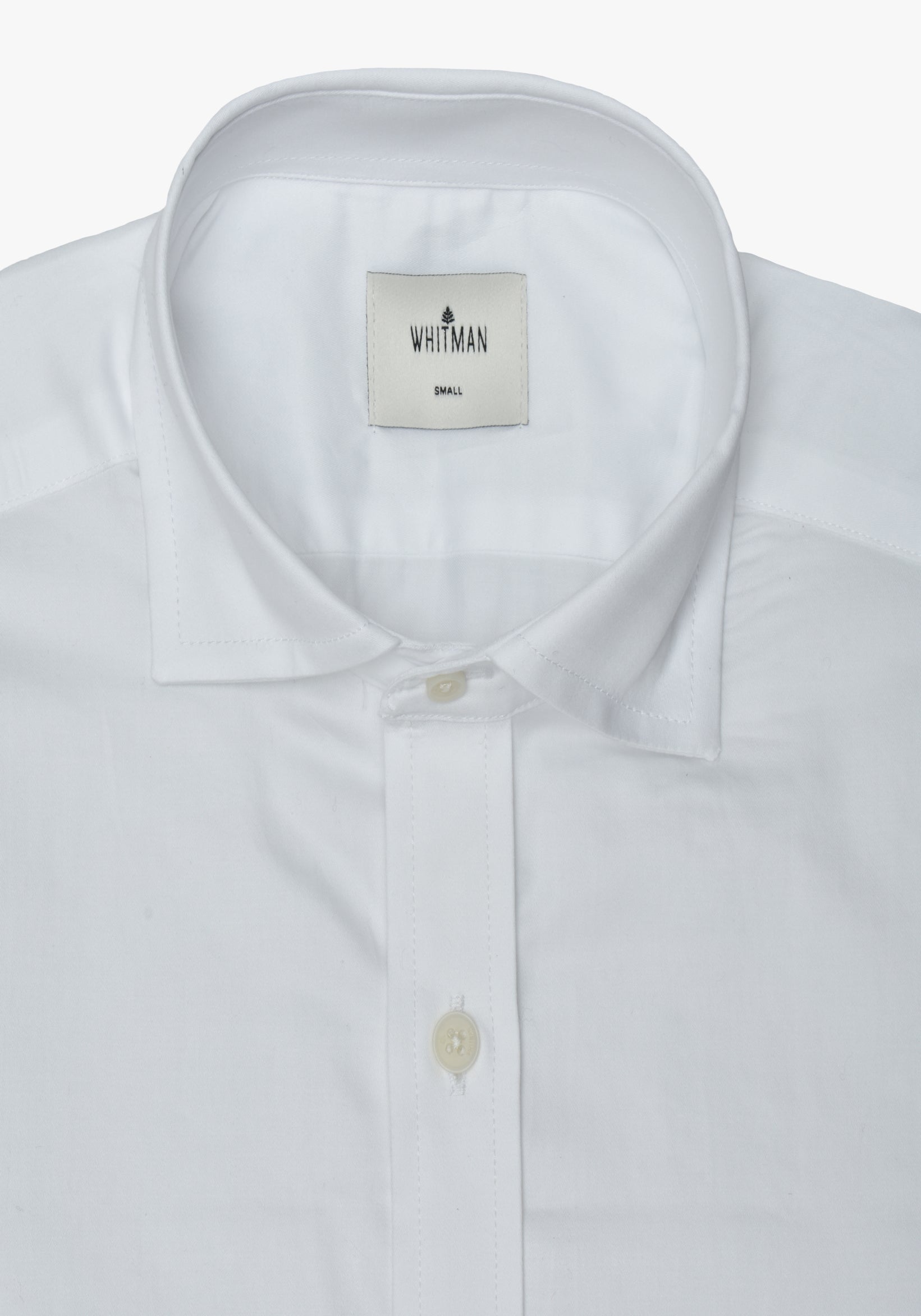 Camisa Whitman Blanca Cuello Francés Dst