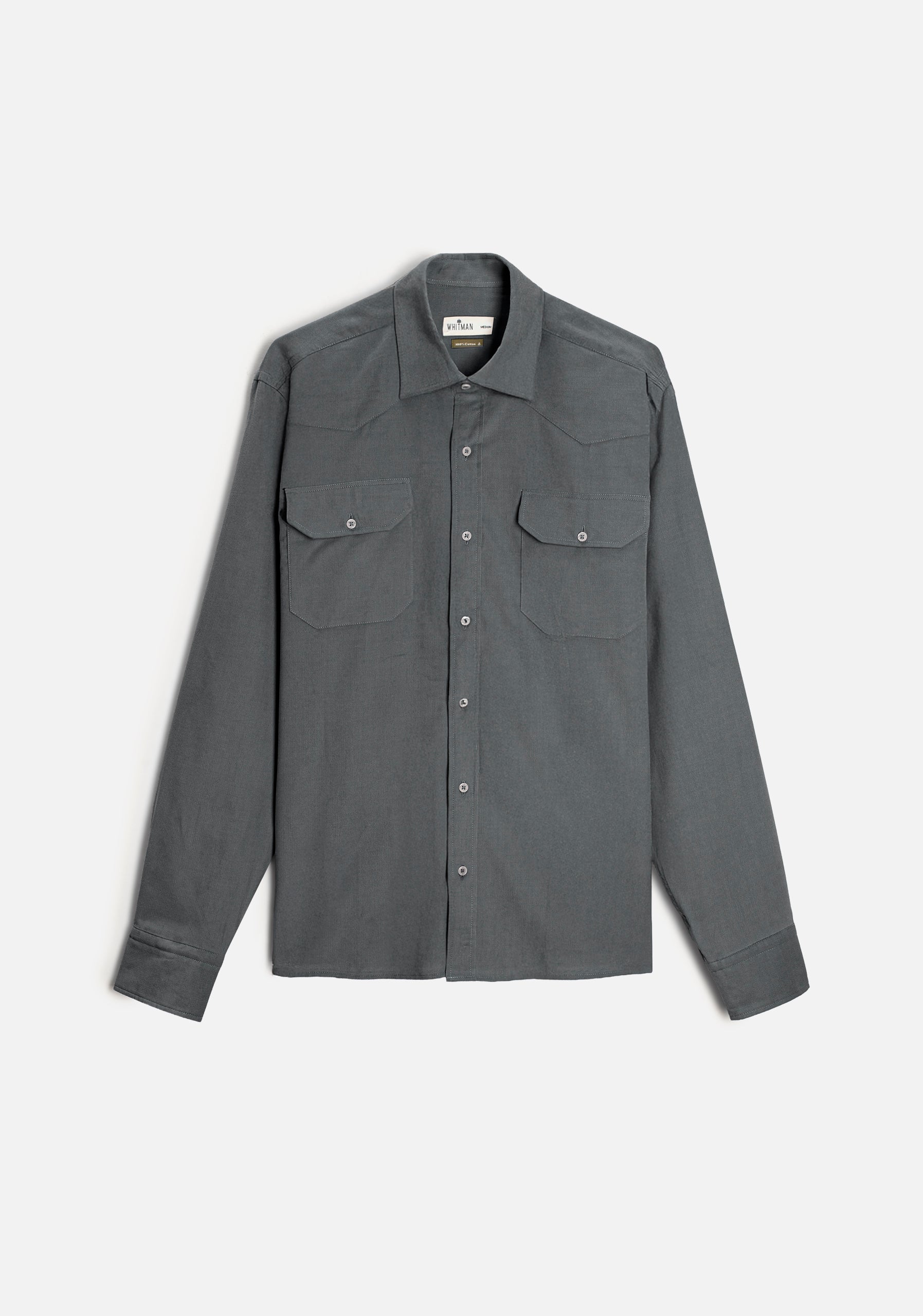 Camisa H Aspen Pana Gris Osc