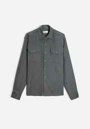 Camisa H Aspen Pana Gris Osc