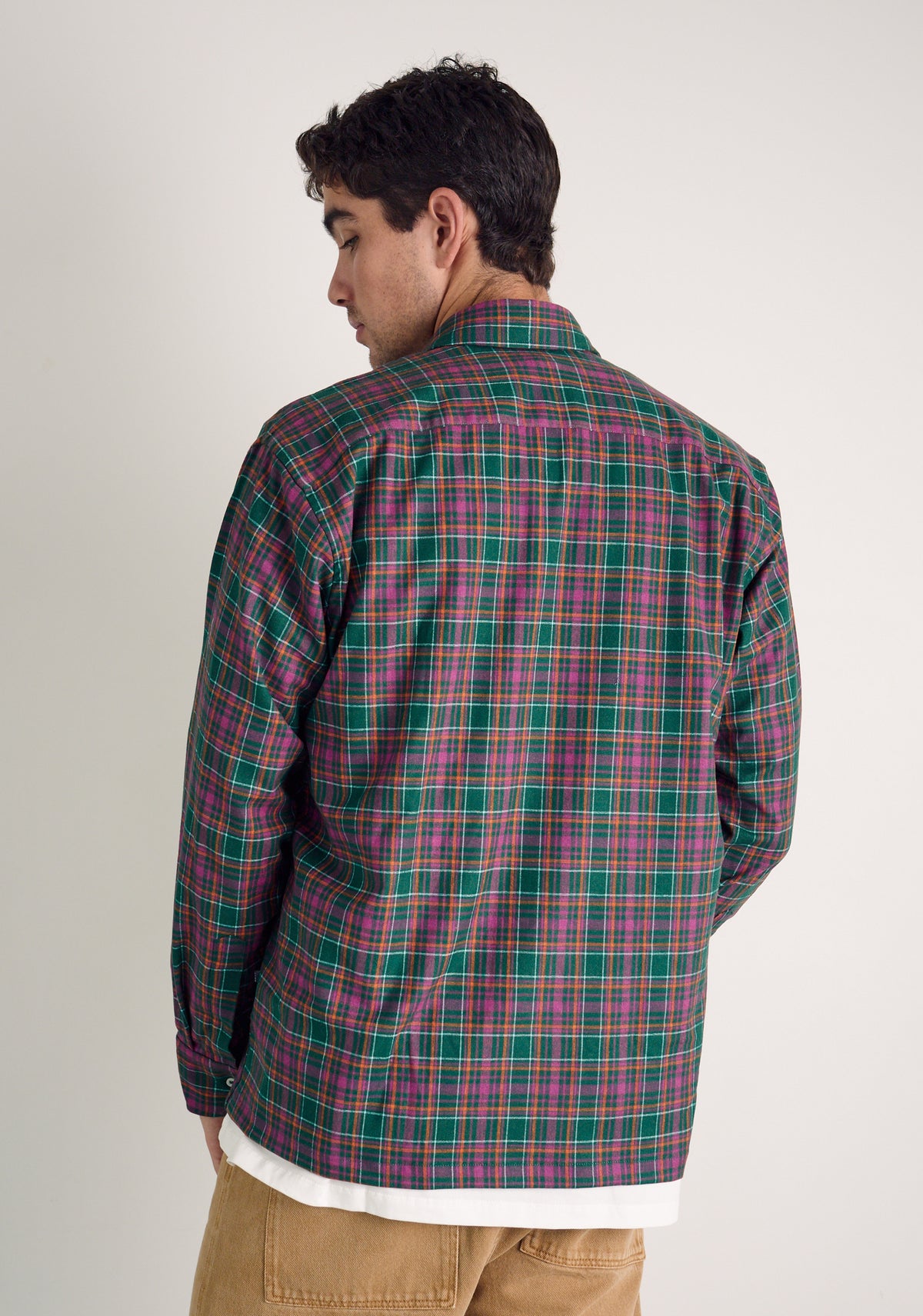 Camisa H CI Jamaica Cuadros Verdes