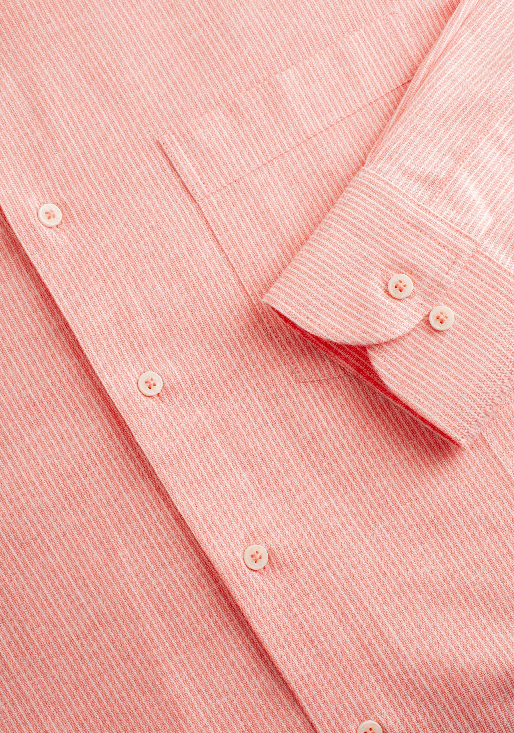 Camisa H CI Jamaica Rayas Delg Palo De Rosa