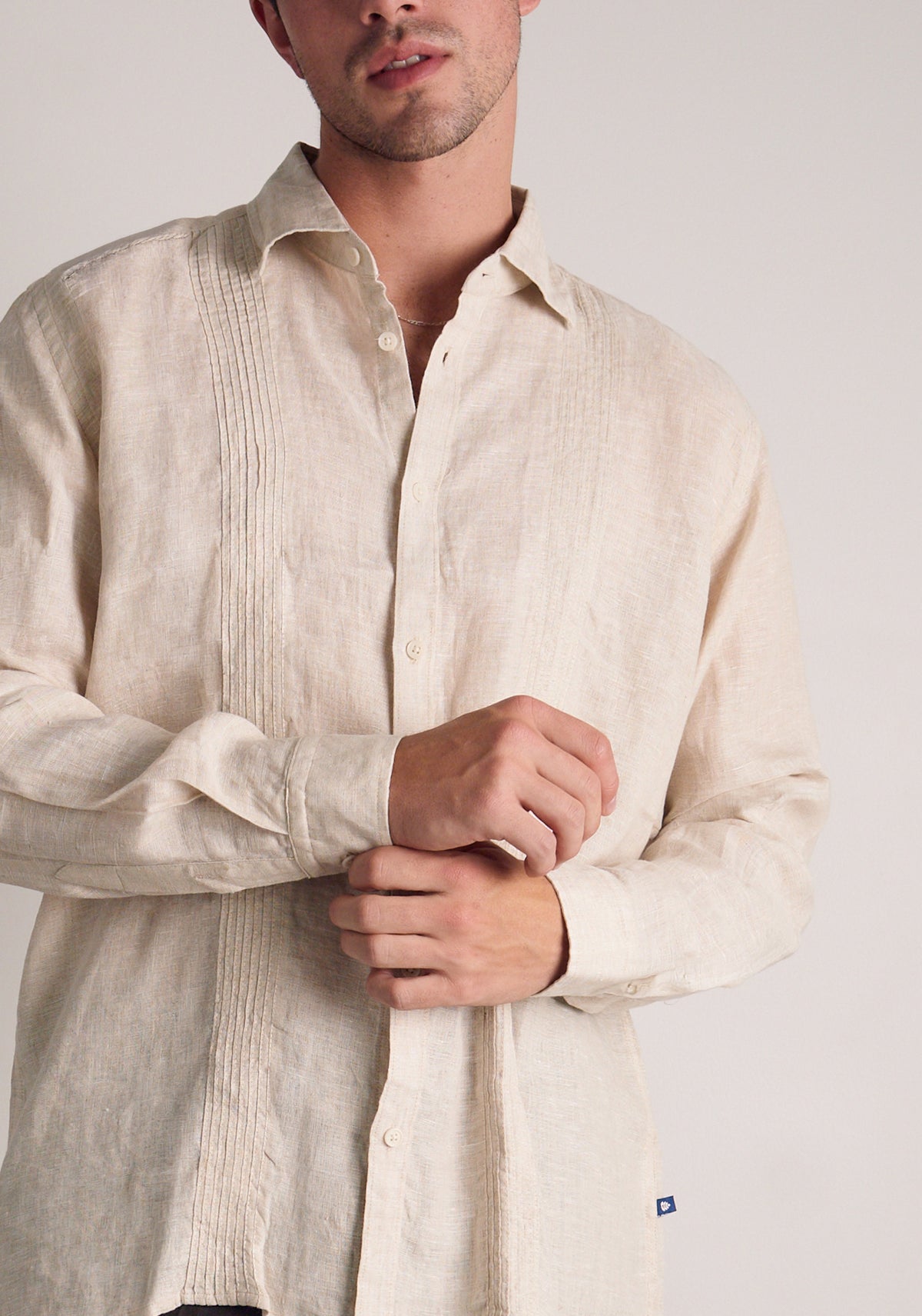 Camisa H Cachao Guayabera Avena