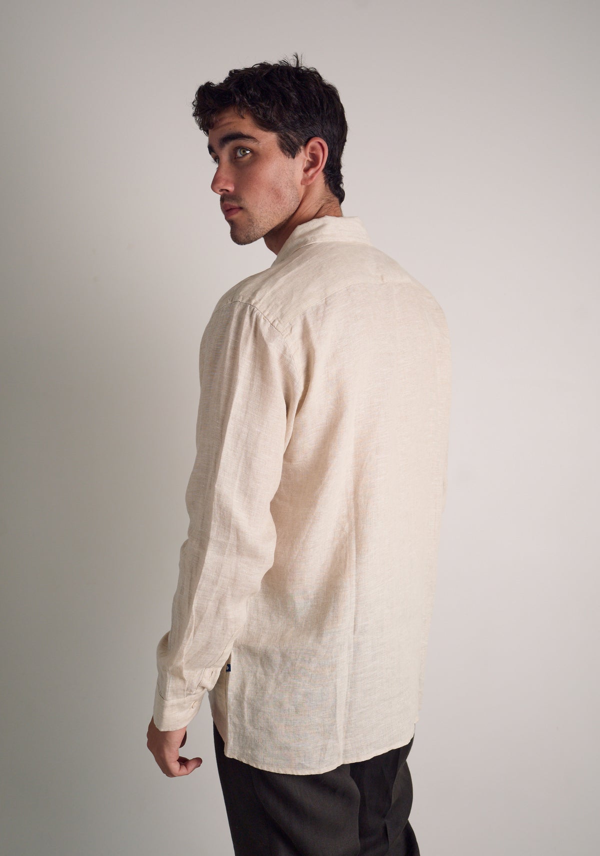 Camisa H Cachao Guayabera Avena