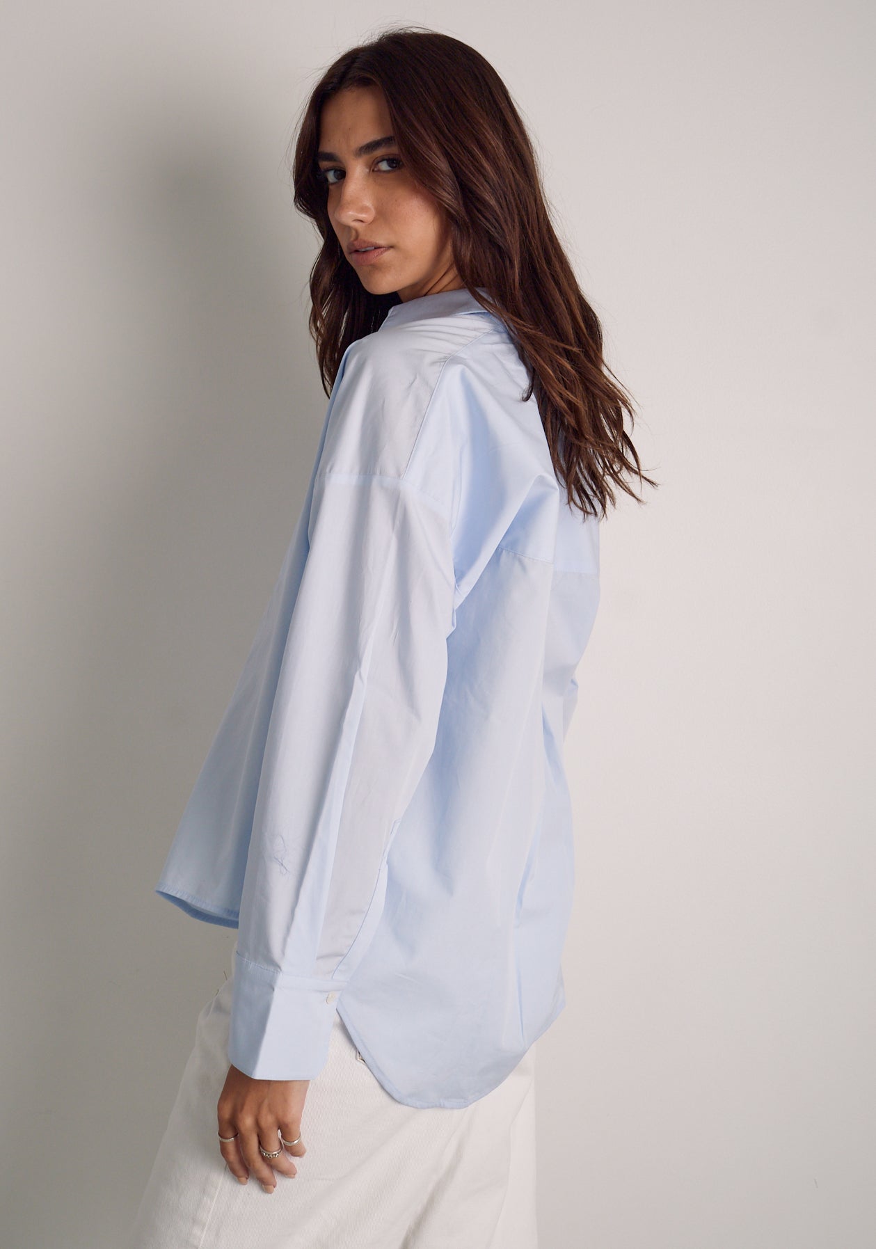 Camisa M Antonella Azul Claro