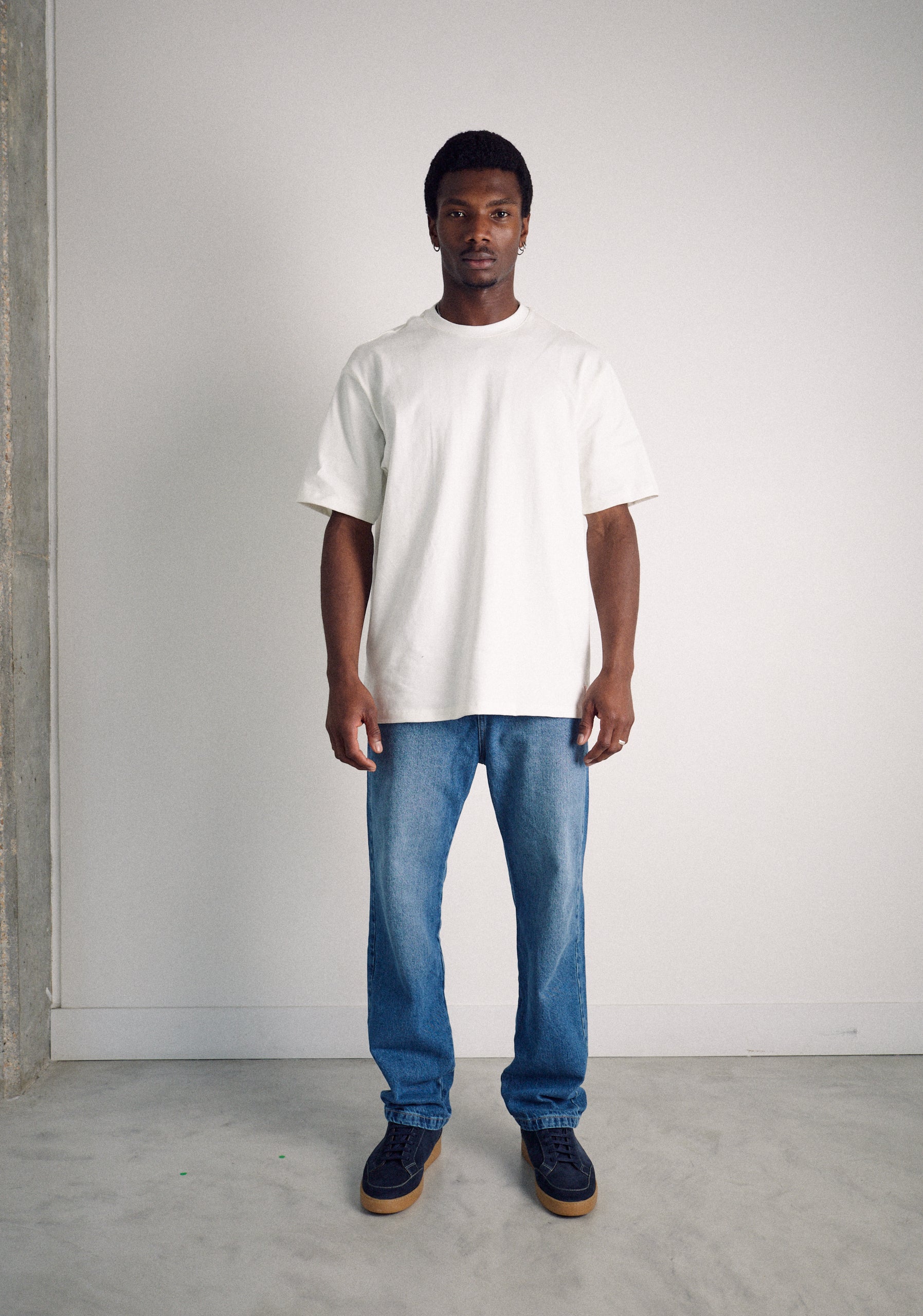 Camiseta H Premium Marfil