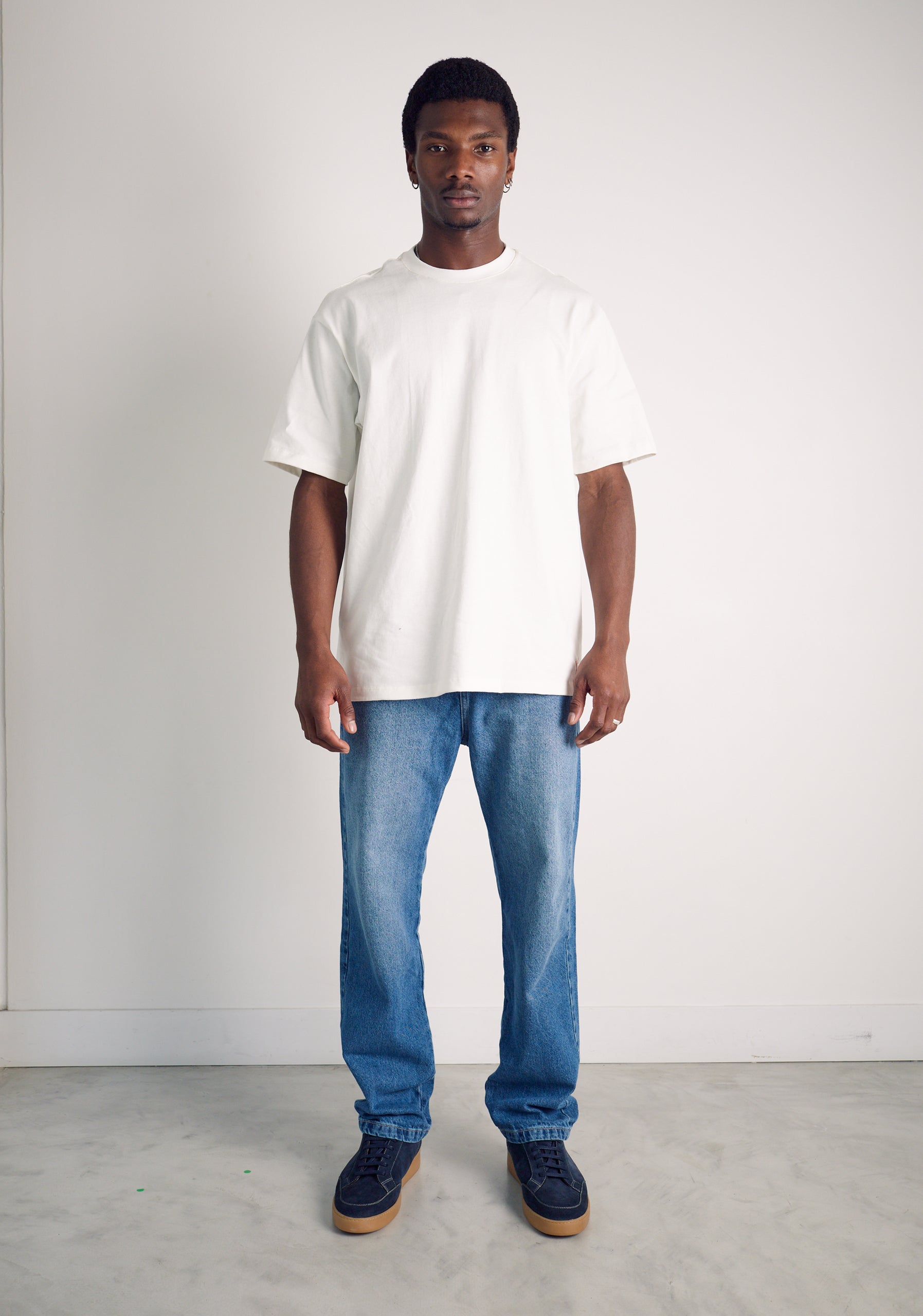 Camiseta H Premium Marfil