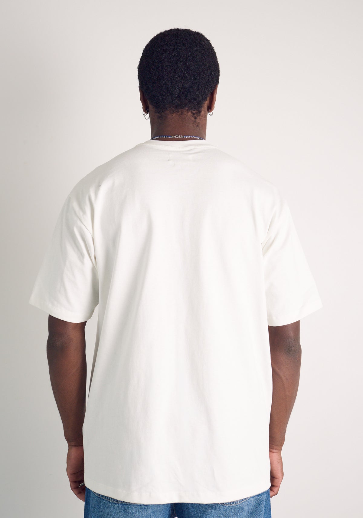 Camiseta H Premium Marfil