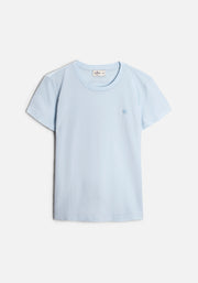 Camiseta M Unicolor CR L-Atn Azul Claro