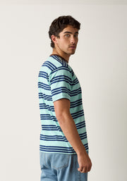 Camiseta H Burton Rayas Menta